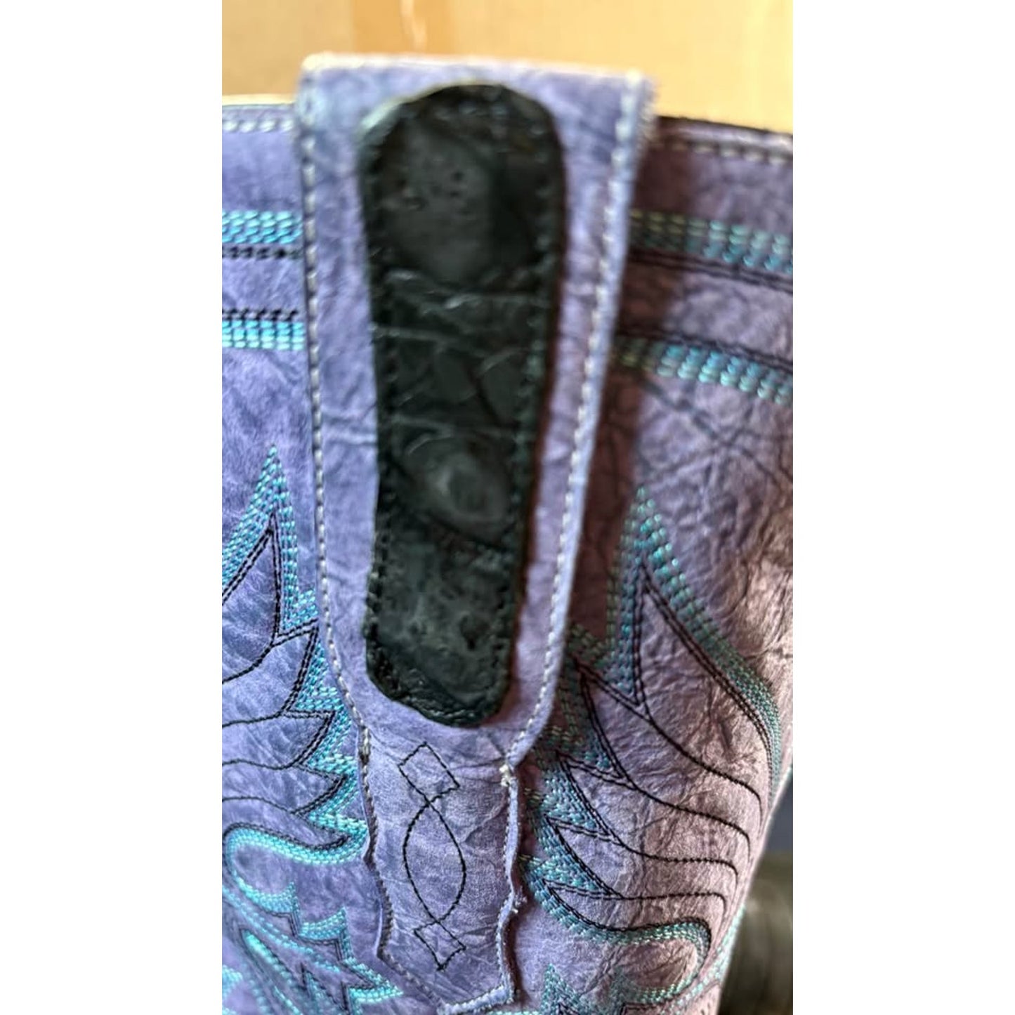 Sueded Gator Belly Boots - 10D