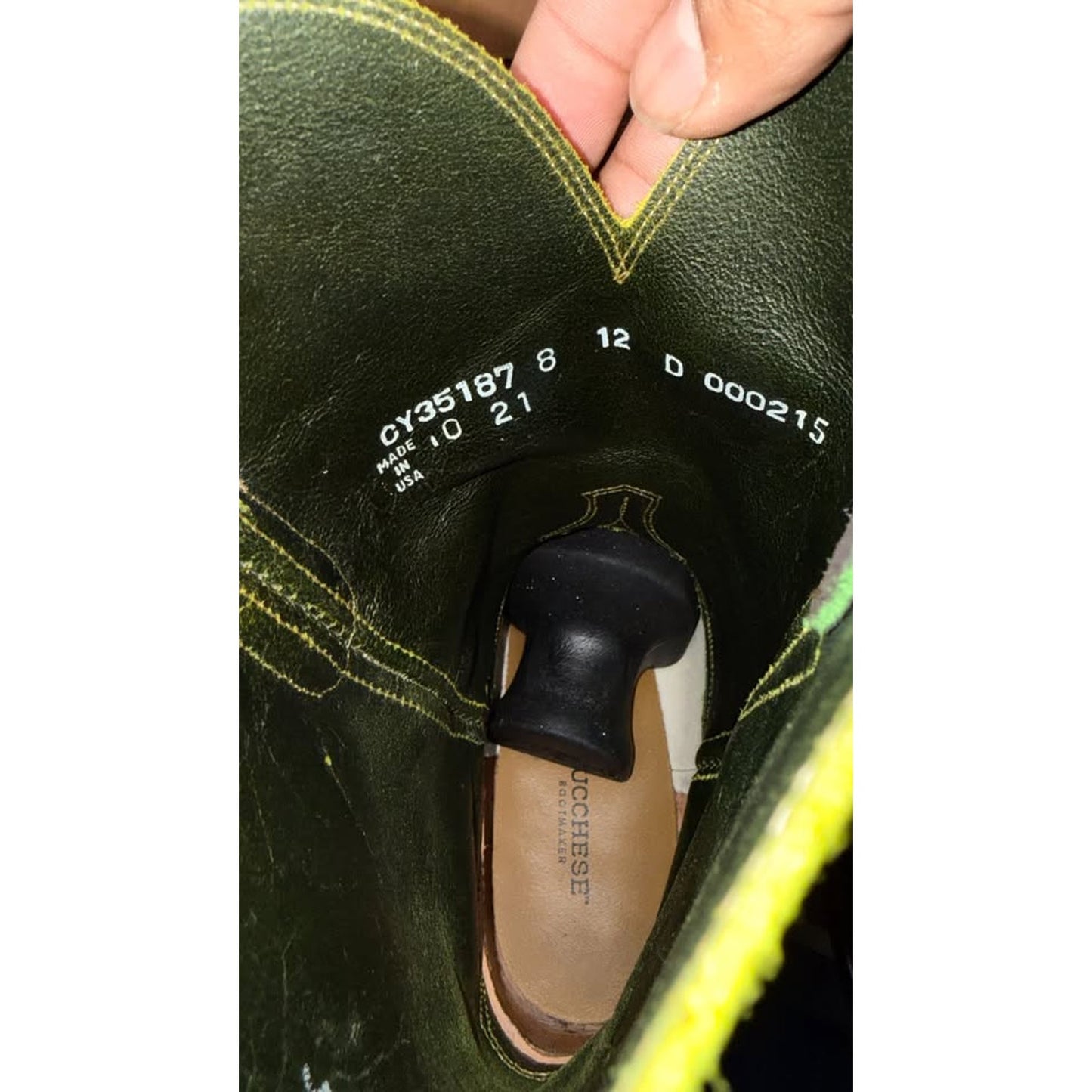 Lucchese Stead Boot - 12D