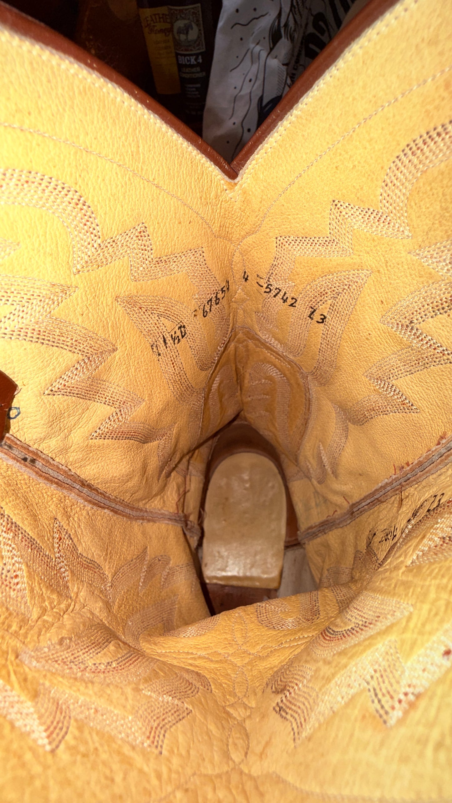 Vintage Panhandle Slim Lizard Boots-11.5