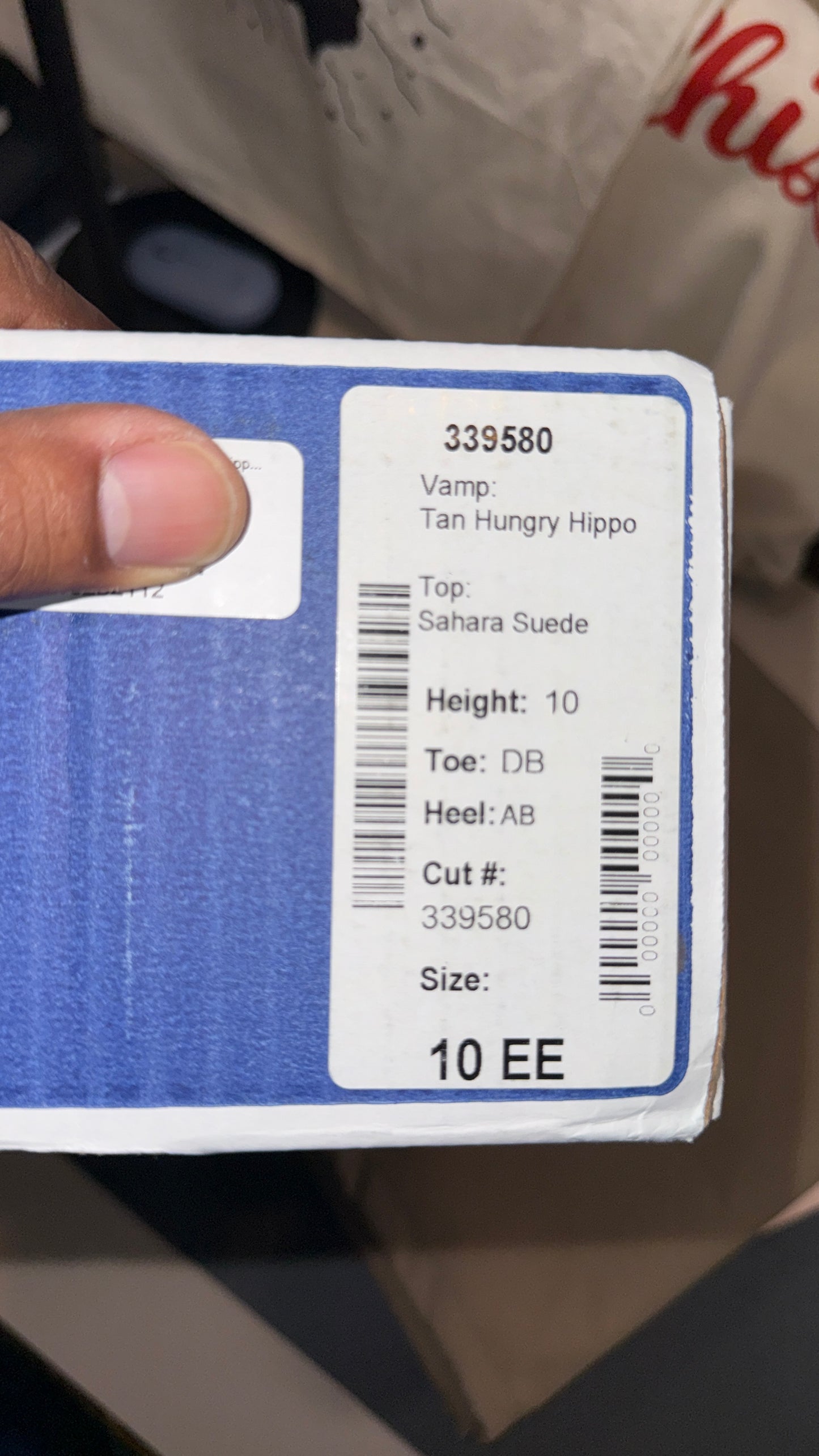 NEW-Handmade Hippo Boots-Anderson Bean-10.5E