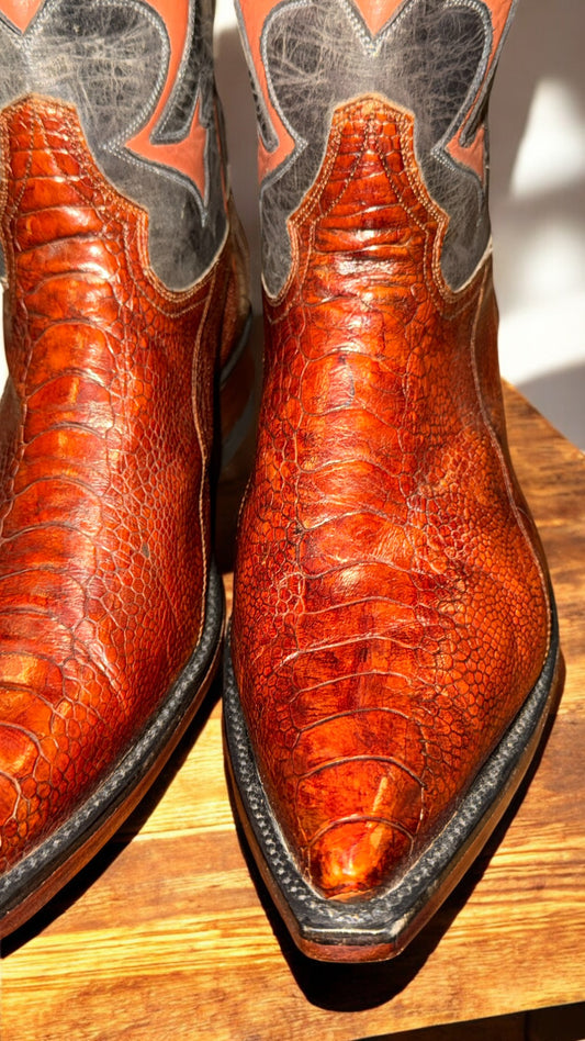 NEW-Handmade Ostrich Leg-11D