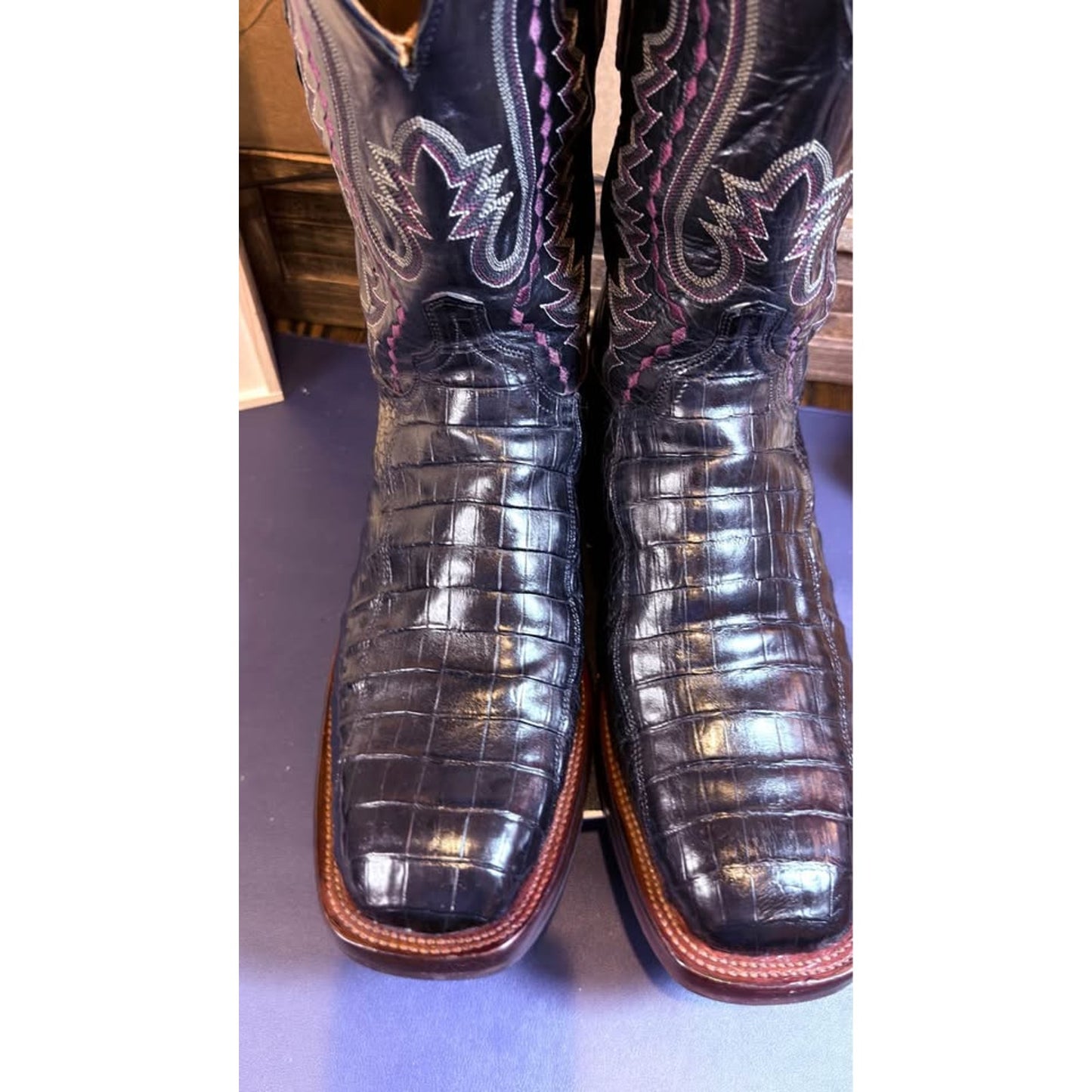 Lucchese Alligator Boots – Size 12 🐊