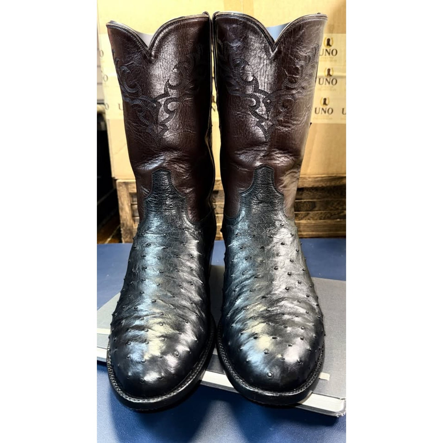 Tony Lama Signature Series Ostrich - 11.5