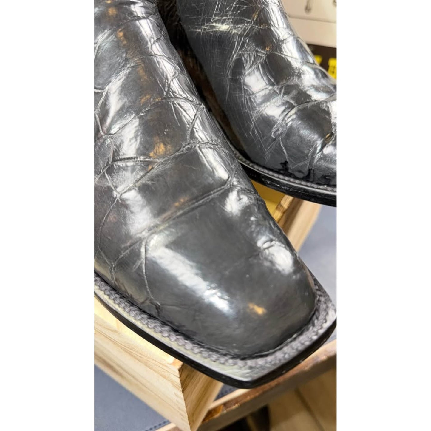 Handmade Exotic 🐢🐢Cowboy Boots – Size 11.5