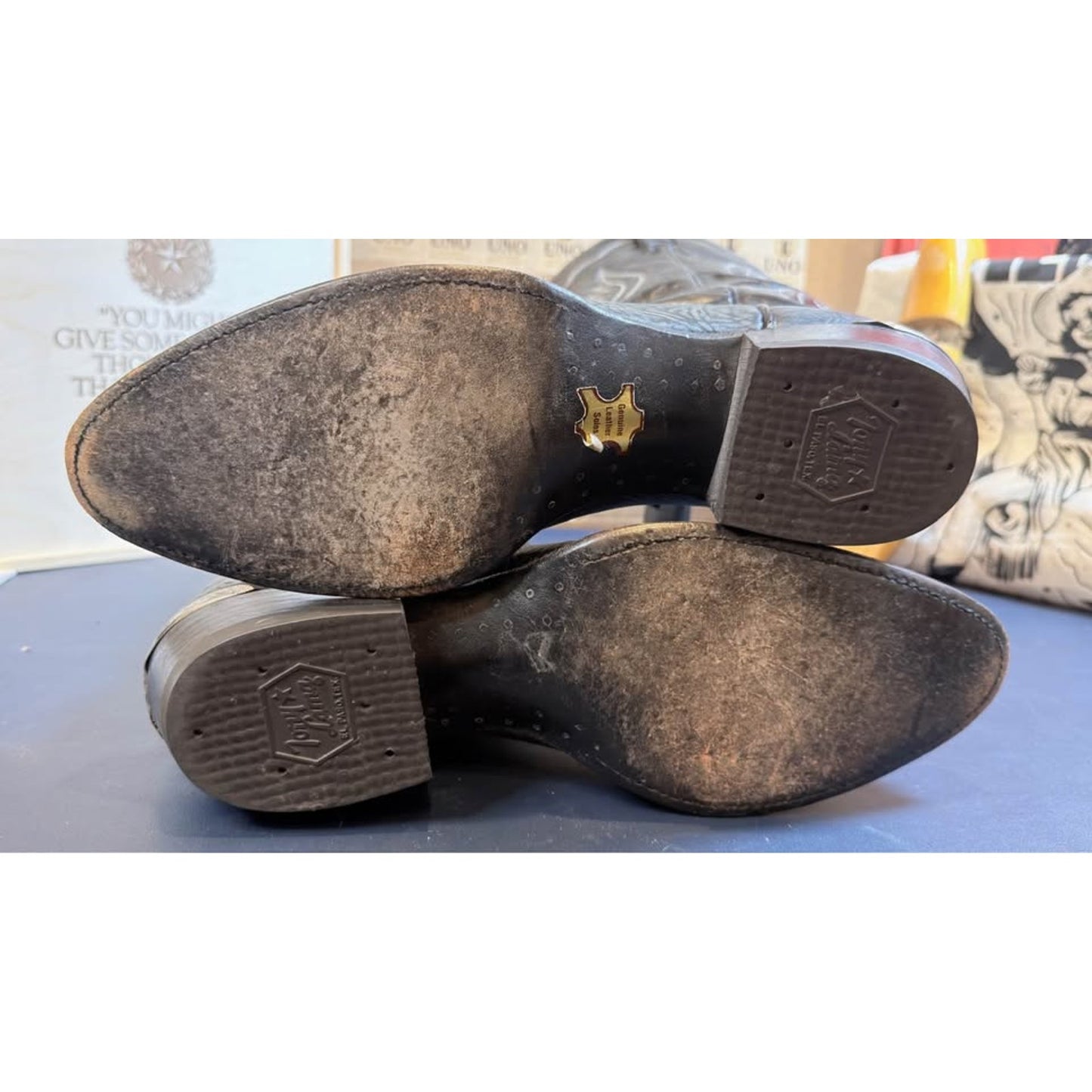 Tony Lama Bullhide Boots – 10.5D 🤠