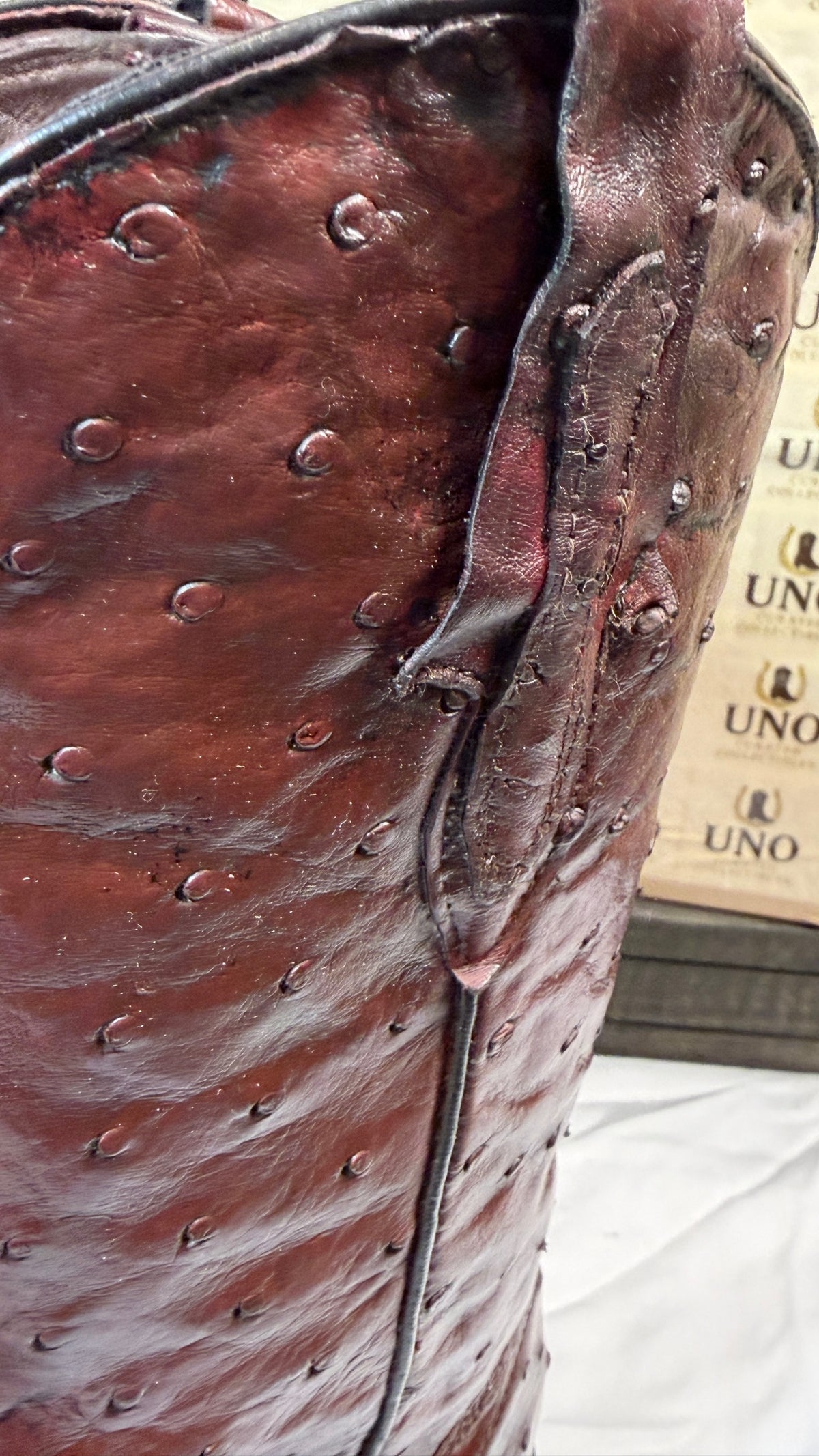Full Quill Ostrich Boots — Handmade El Paso, TX — Size 11.5 D - Image 11