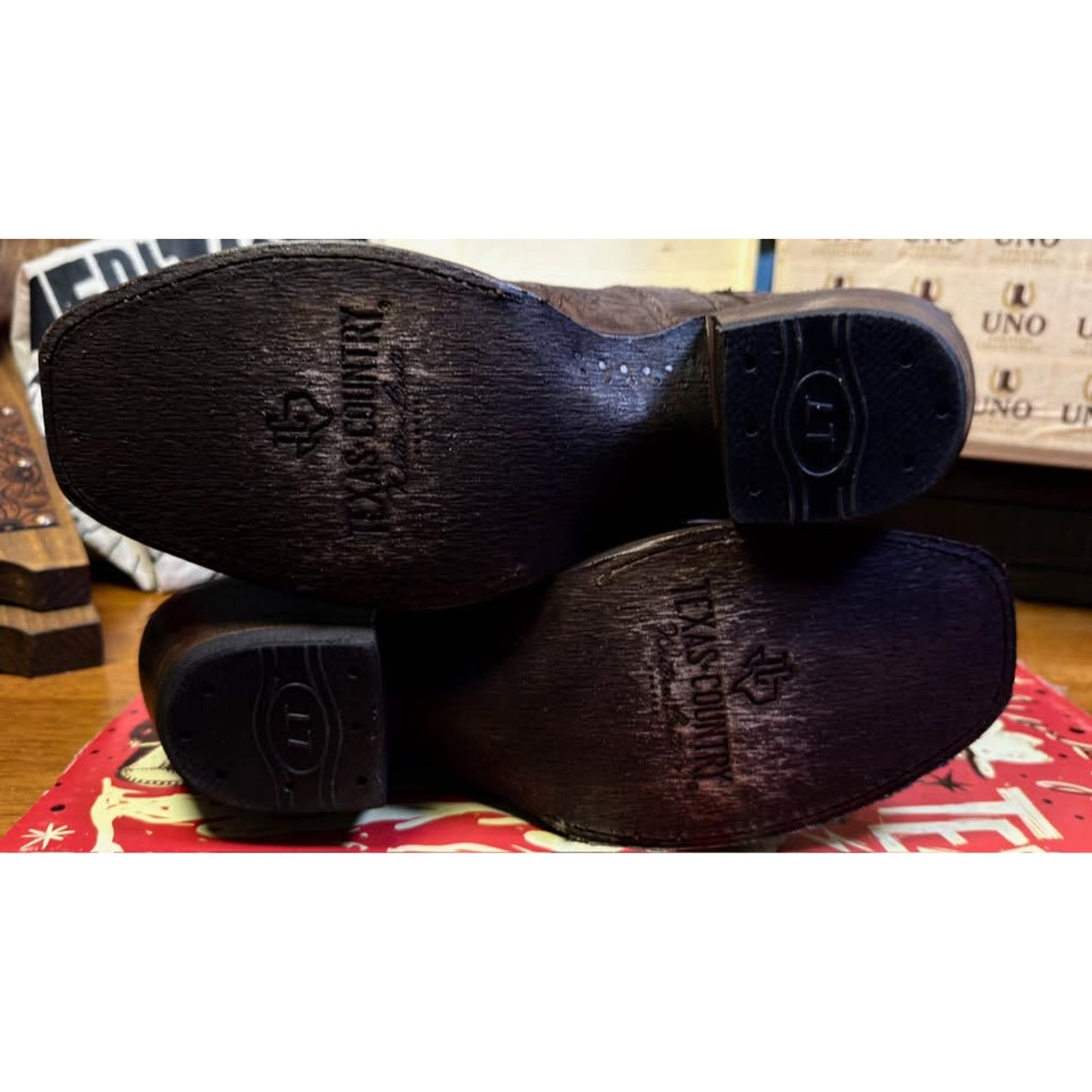 🐊TEXAS COUNTRY “CUTTER CAB” SUEDED ALLIGATOR TAIL BOOTS — DARK CHOCOLATE | SIZE 11 | BRAND NEW