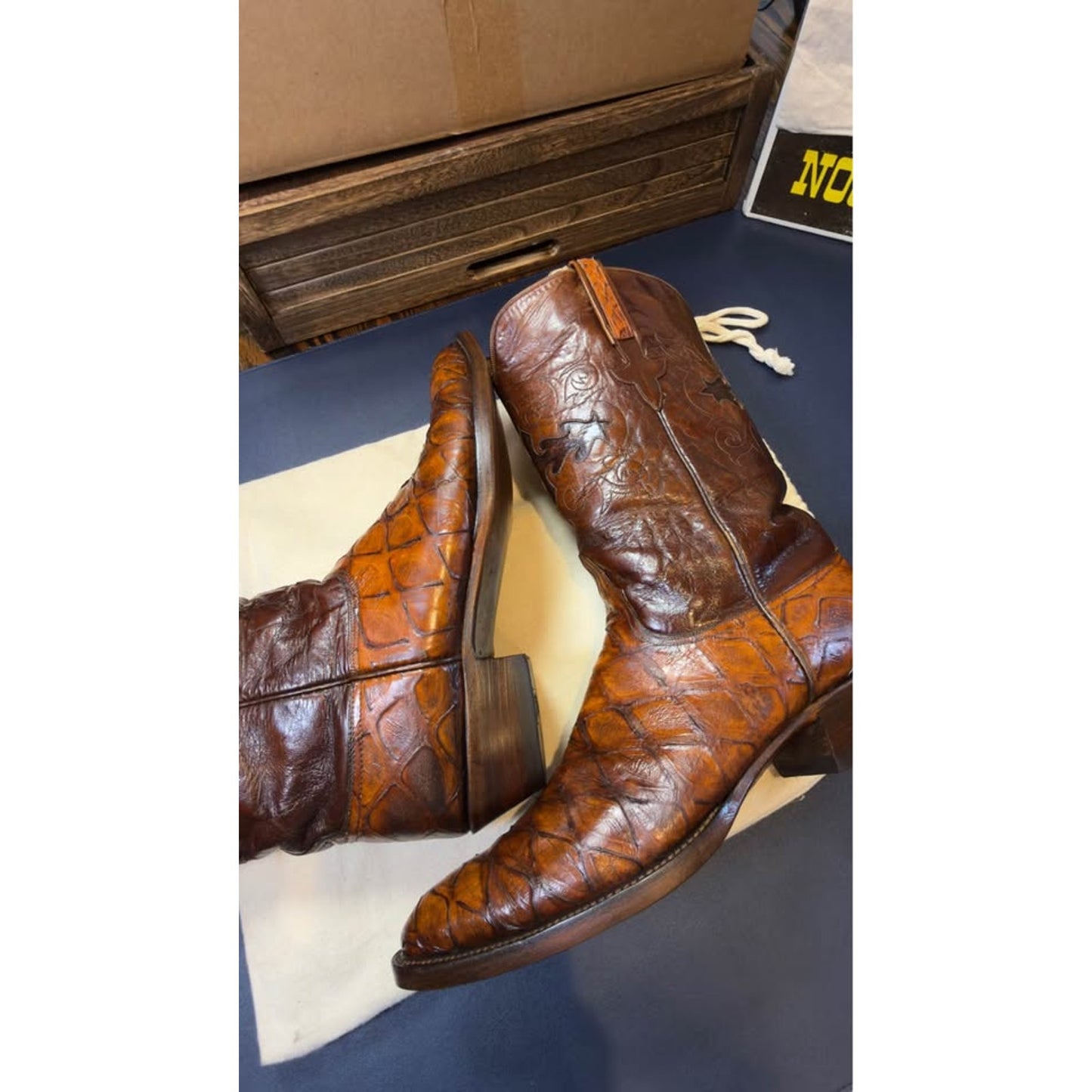 🔥 Lucchese Classics Anteater Boots – Pre-Ban | Size 10.5D