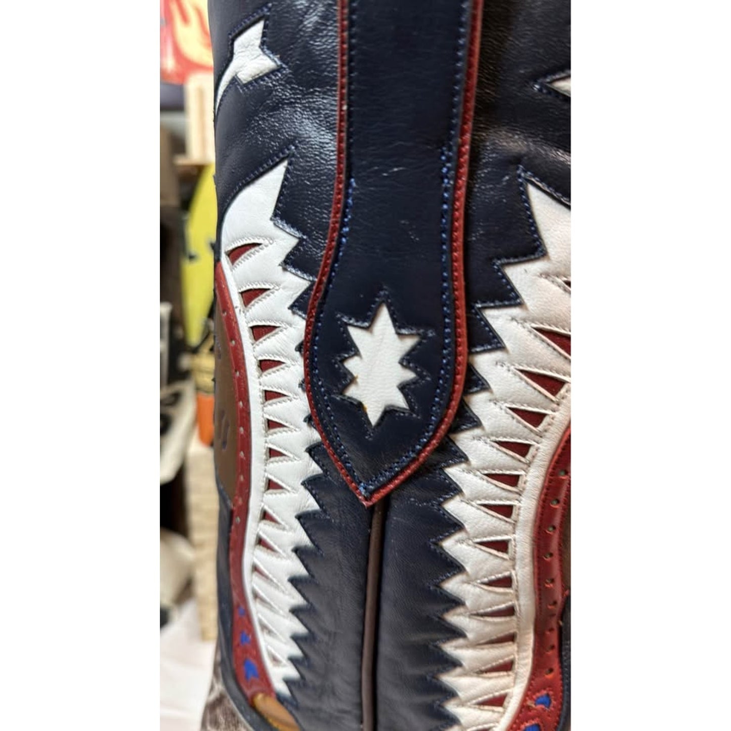 NEW Exotic Safari Elephant Boots size 12D- One of a kind shafts - Handmade in El Paso - $875