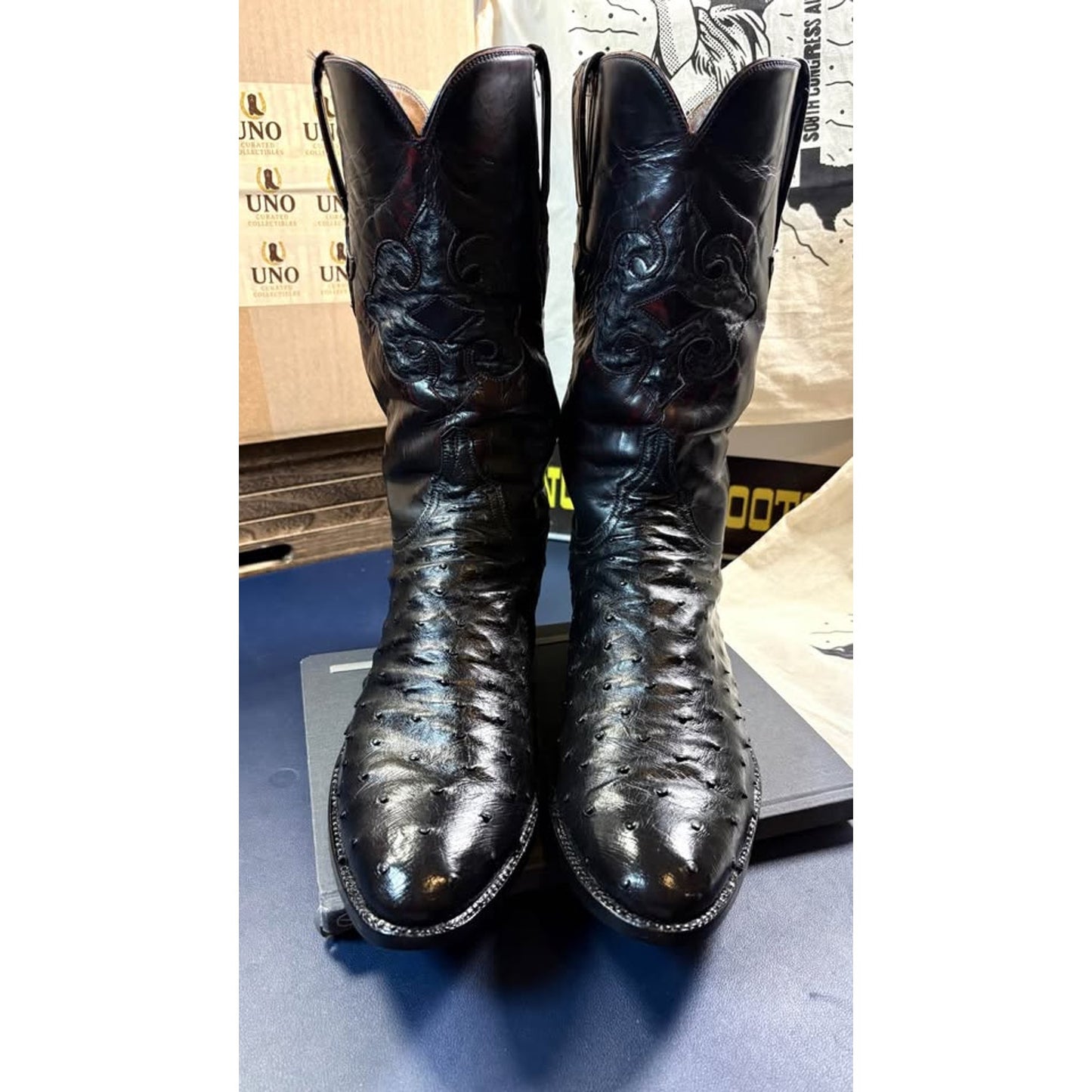 Lucchese Handmade Classics - Exotic Ostrich - 13D