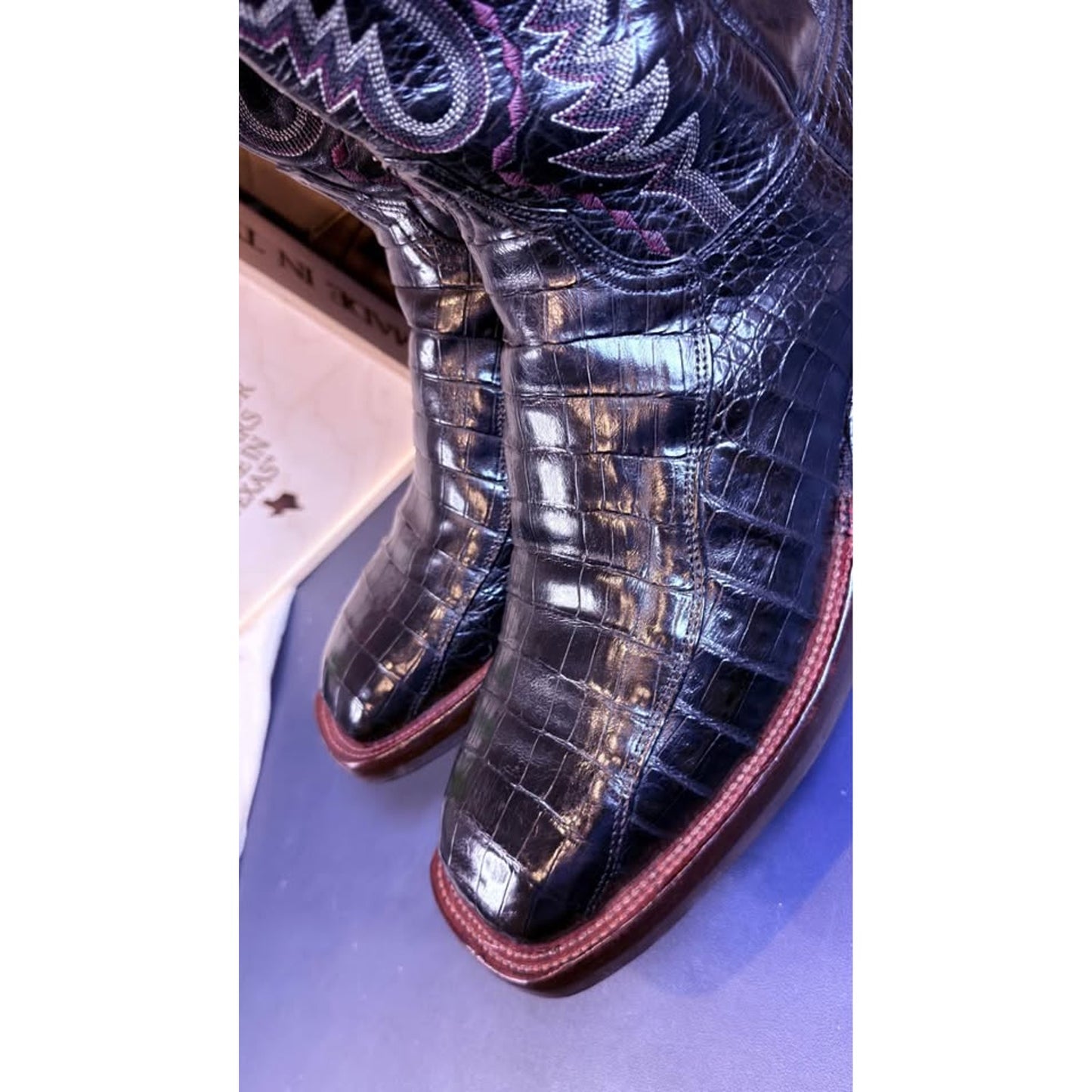 Lucchese Alligator Boots – Size 12 🐊