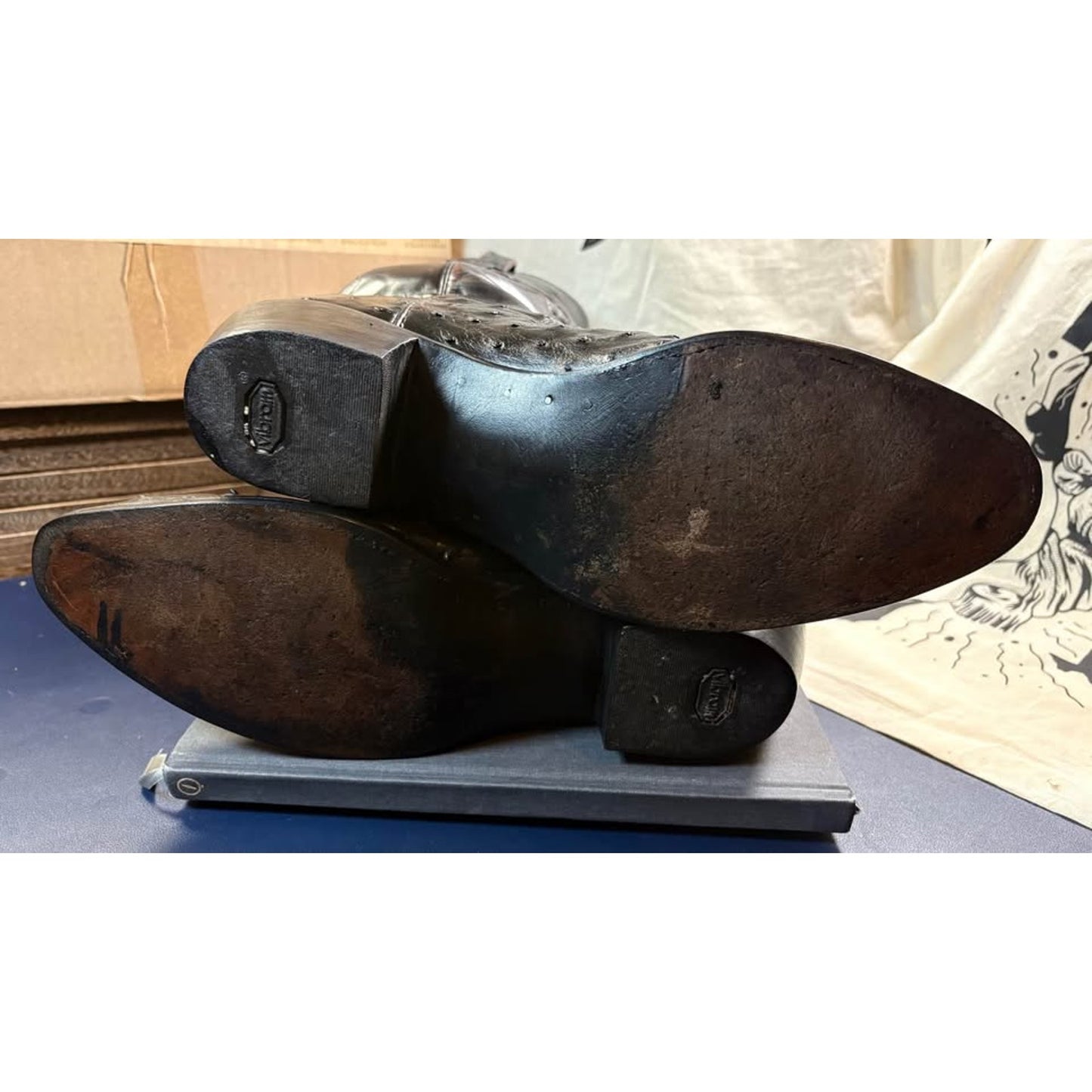 Lucchese Handmade Classics - Exotic Ostrich - 13D - fits like a 12D.