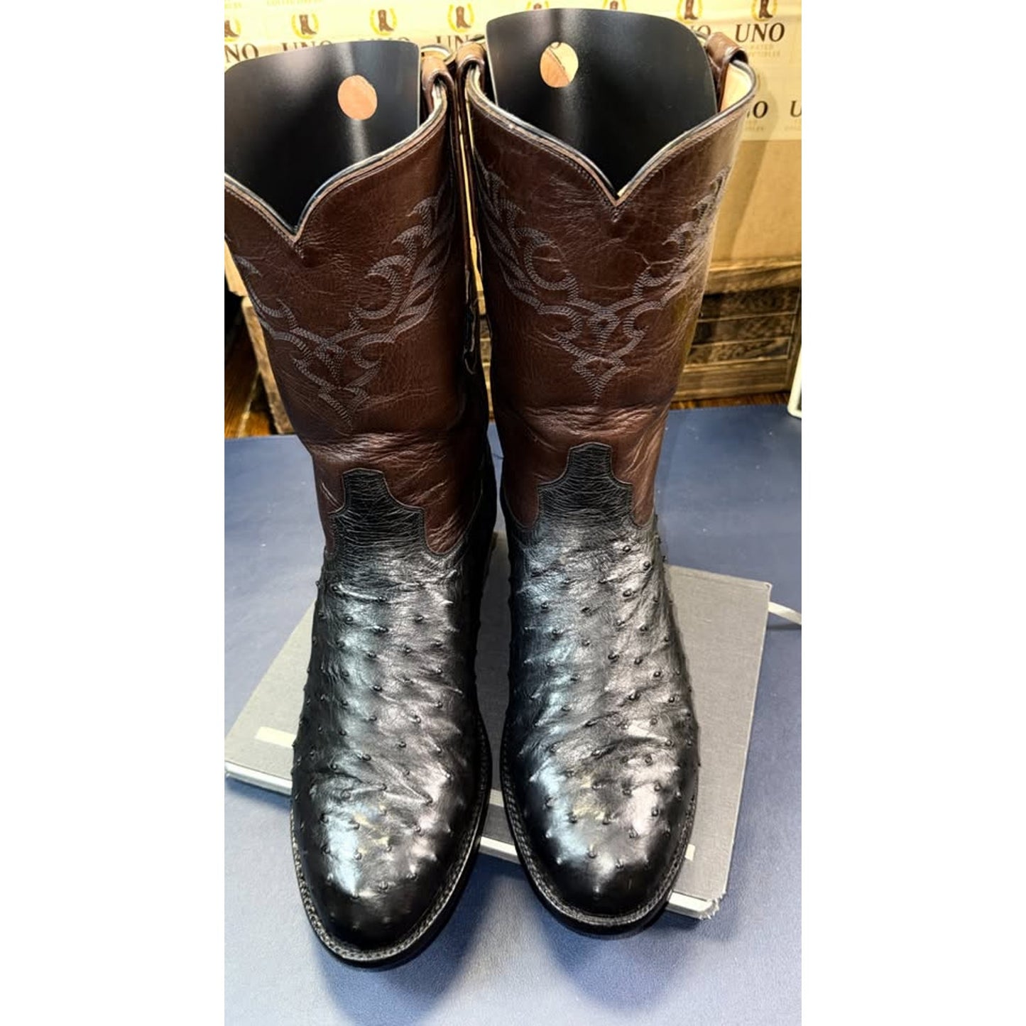 Tony Lama Signature Series Ostrich - 11.5