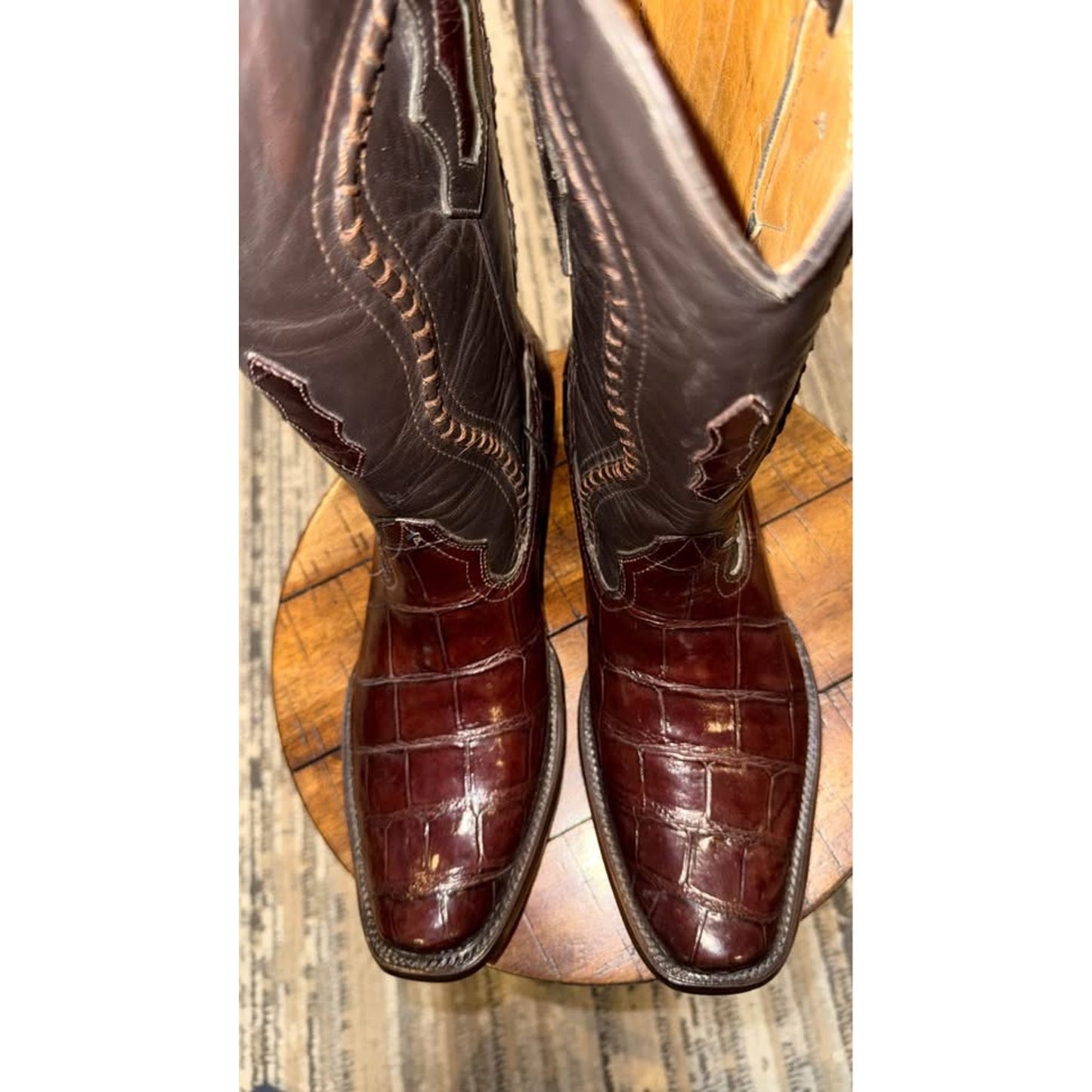 Alligator Boots-Big Scales-10.5D