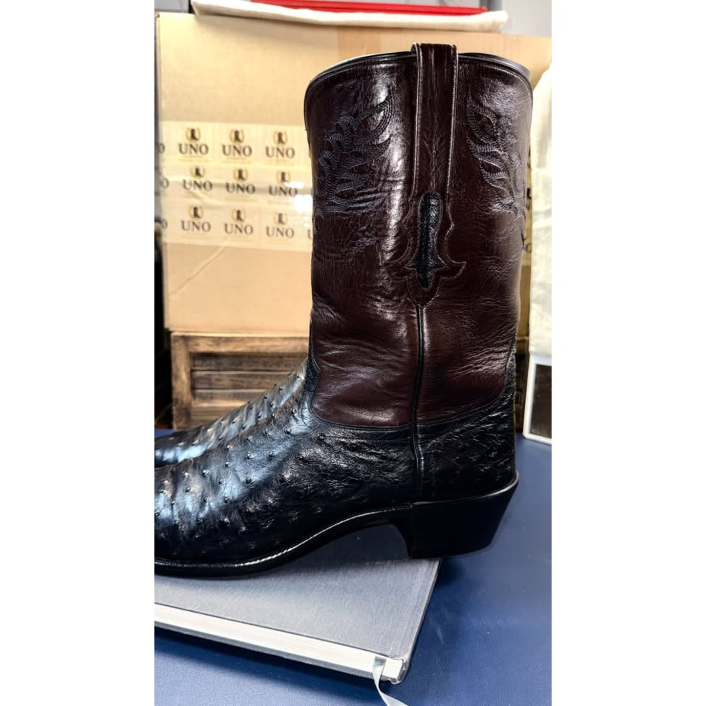 Tony Lama Signature Series Ostrich - 11.5