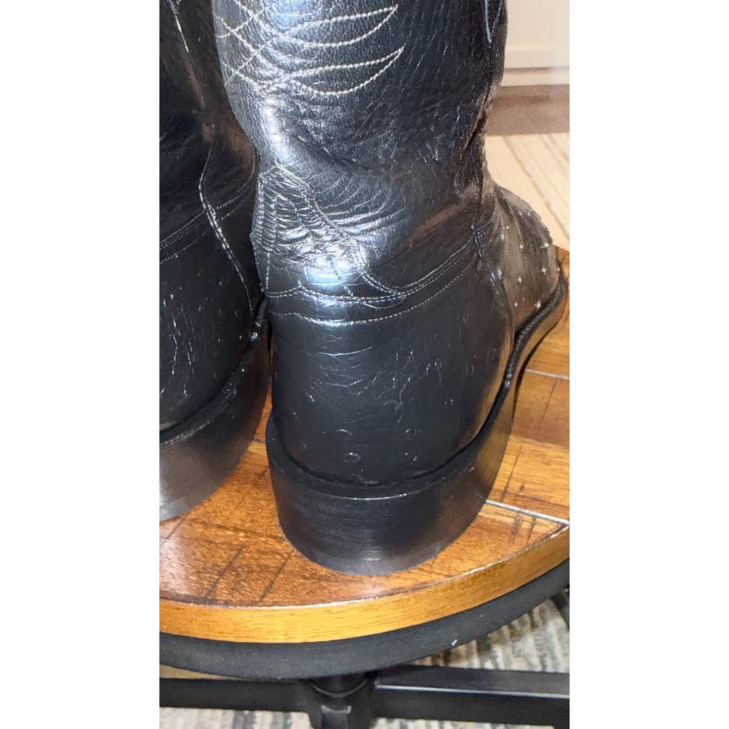 Lucchese Handmade Classics Full Quill Ostrich -11D