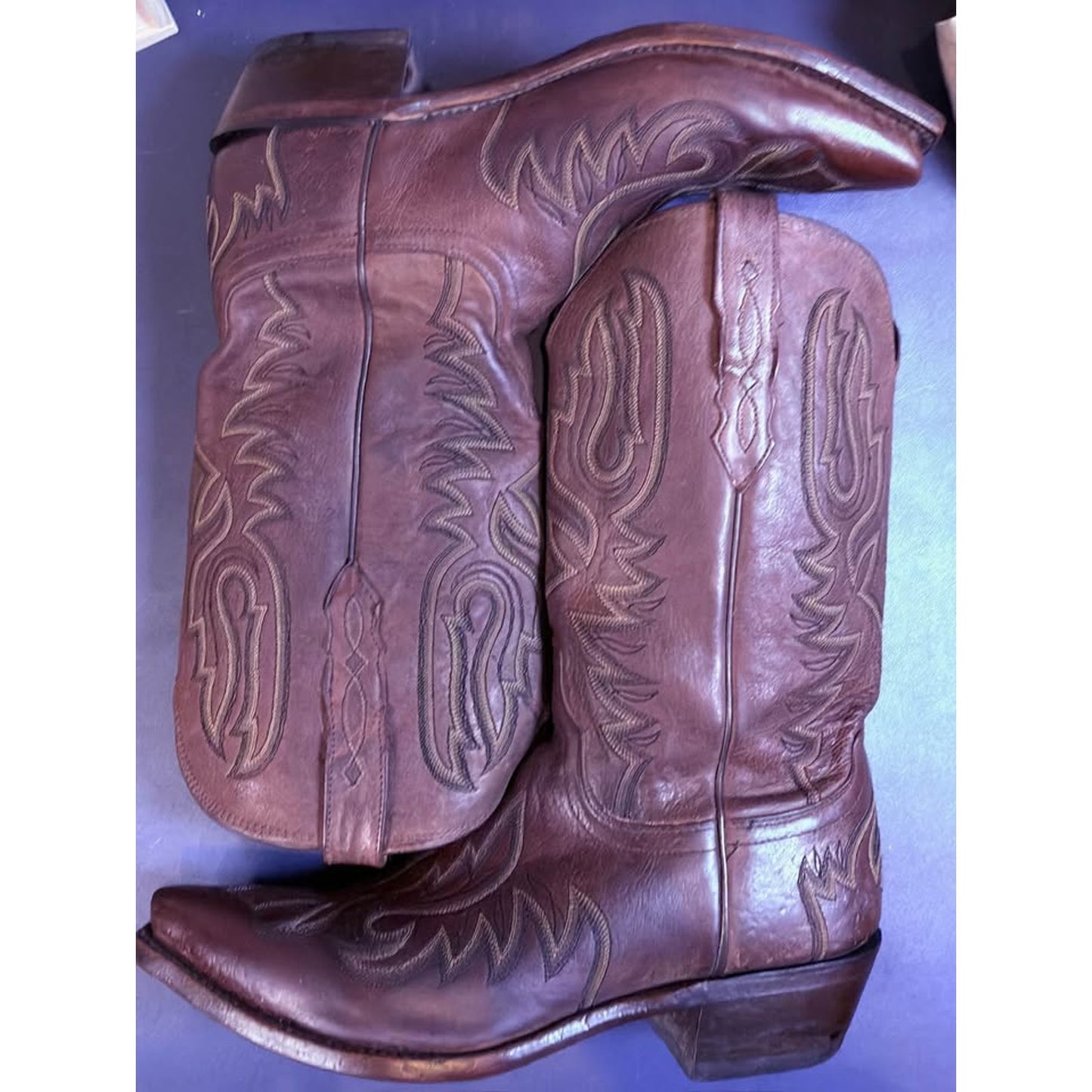 Lucchese Handmade Leather Boots – Size 11.5 🤠