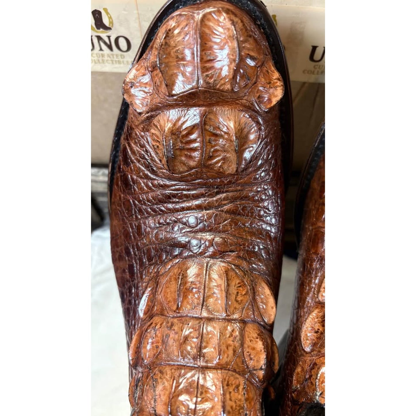 🔥Vintage Crocodile Boots – 11.5D Premium Exotic – Great Condition! 🔥