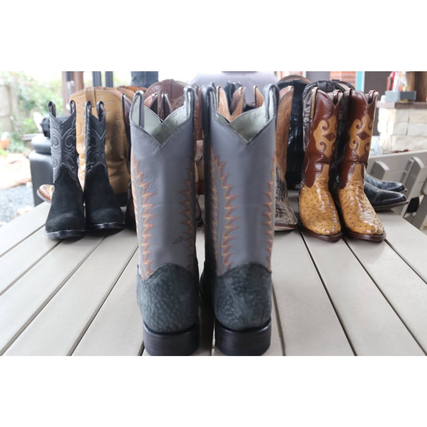 Capybara Boots - Handmade / Custom in size 9