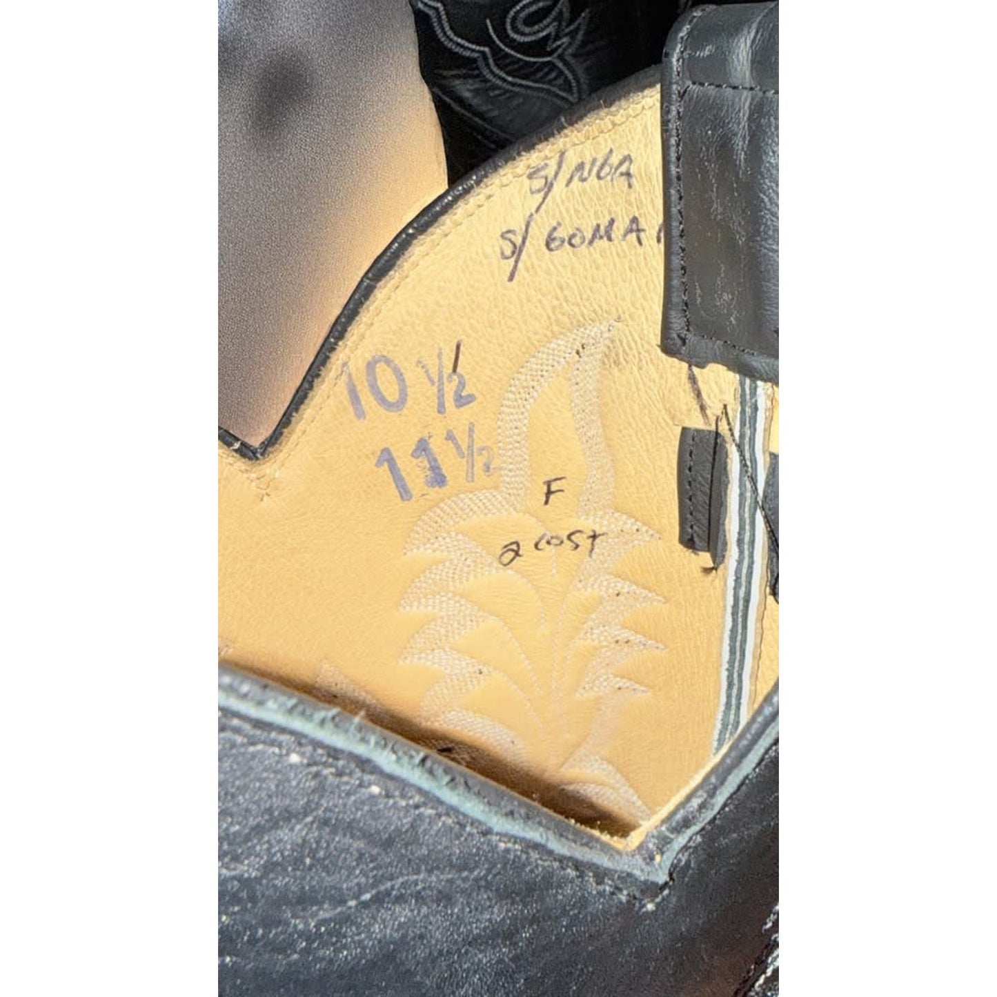 🐊🐊Crocodile Belly Boots - Handmade Custom-11.5