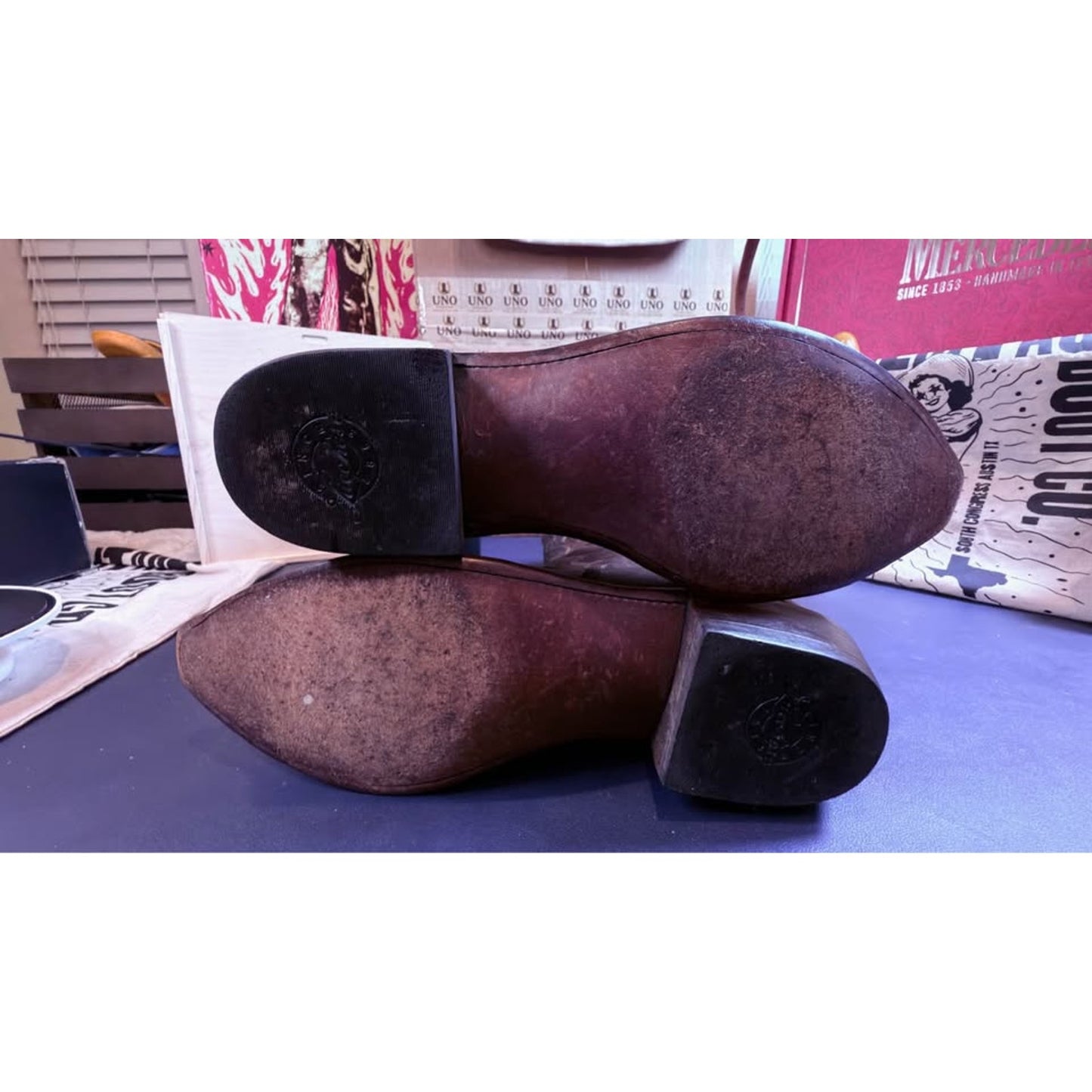 Lucchese Handmade Leather Boots – Size 11.5 🤠