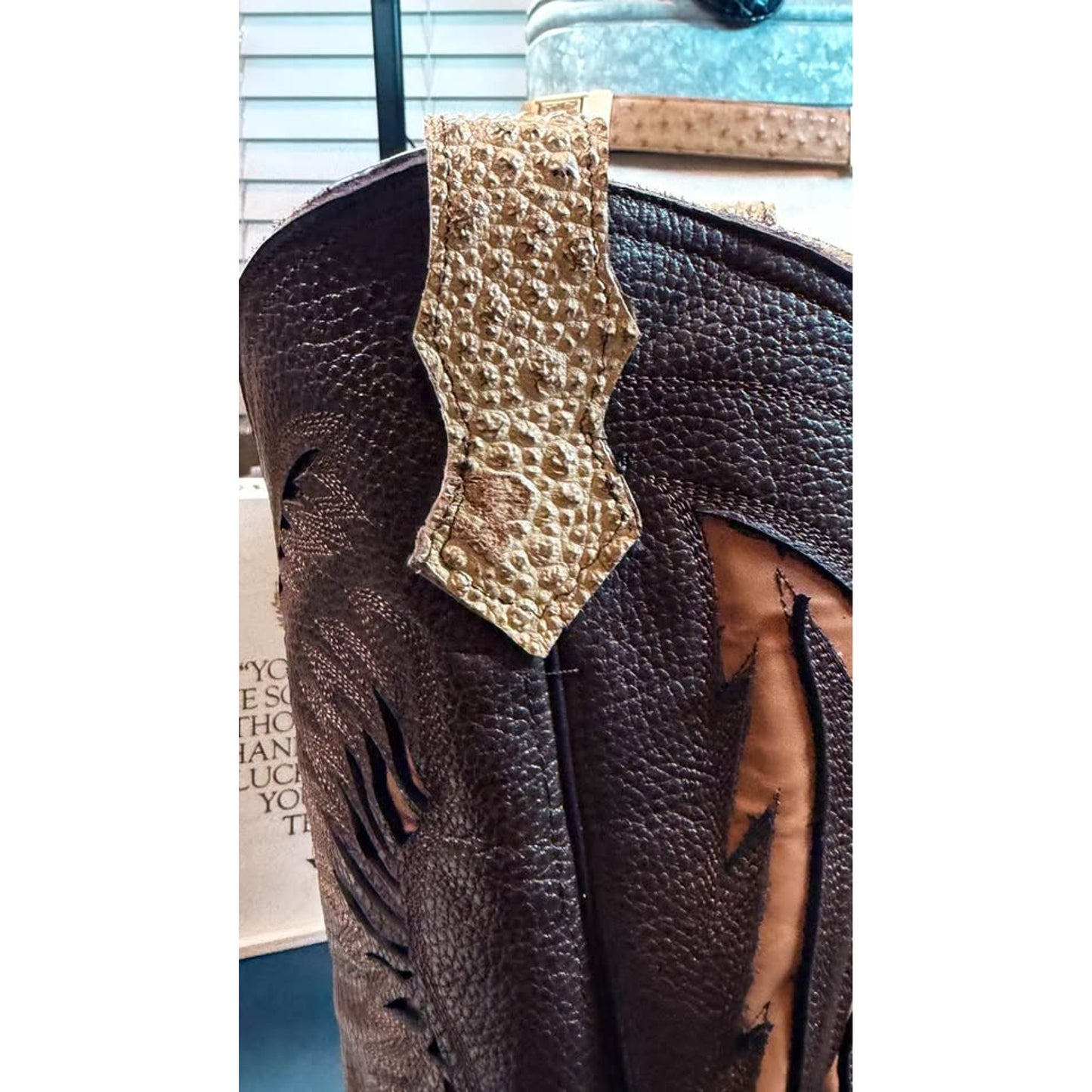 🐸 Custom Handmade African Bullfrog Western Boots – Size 11.5 | Brought to you by Uno Boots