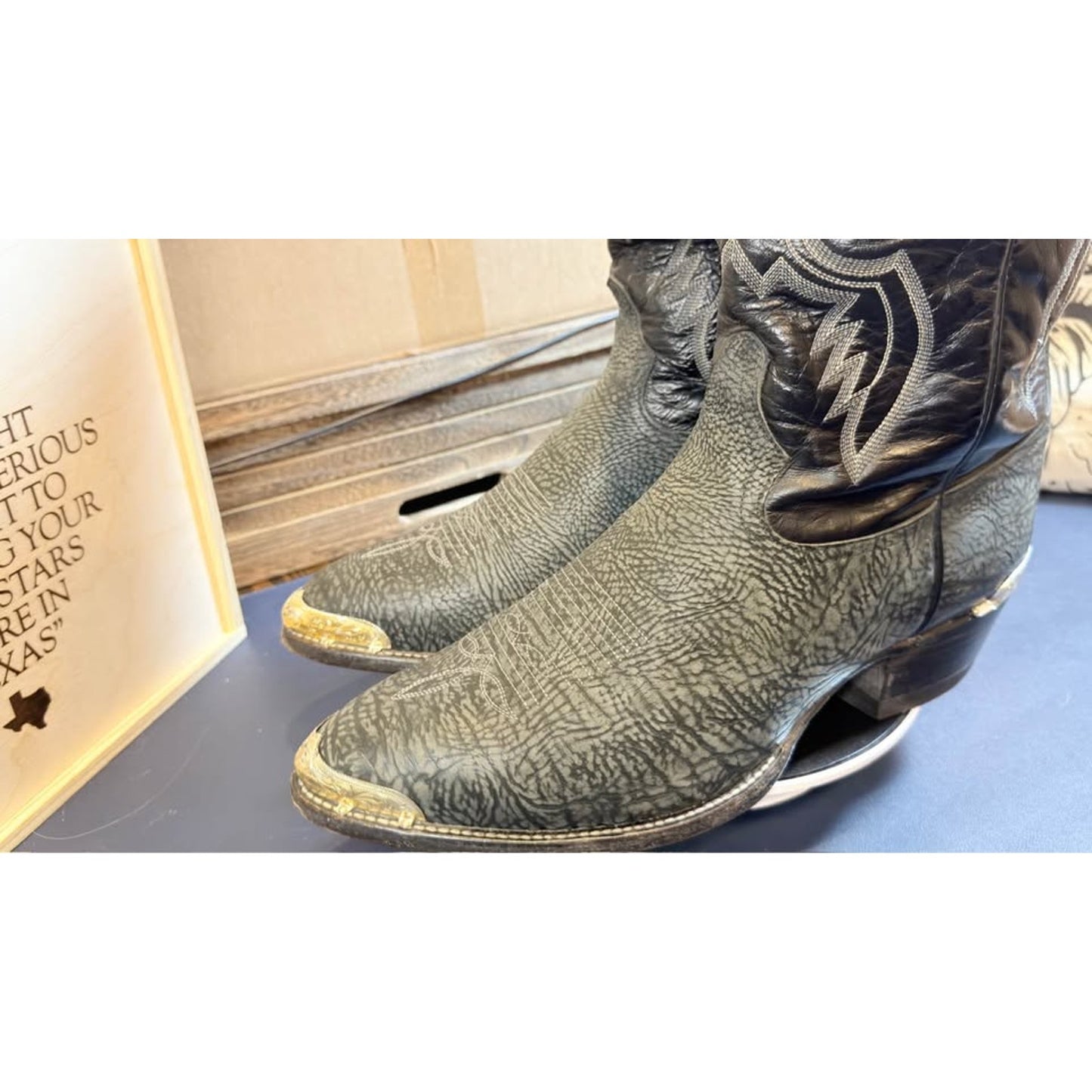 Tony Lama Bullhide Boots – 10.5D 🤠