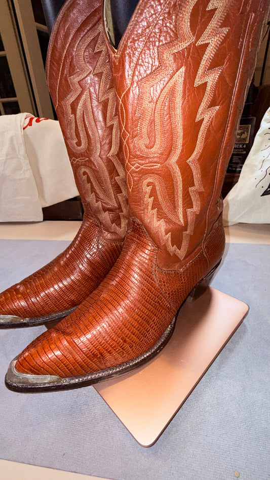 Vintage Panhandle Slim Lizard Boots-11.5