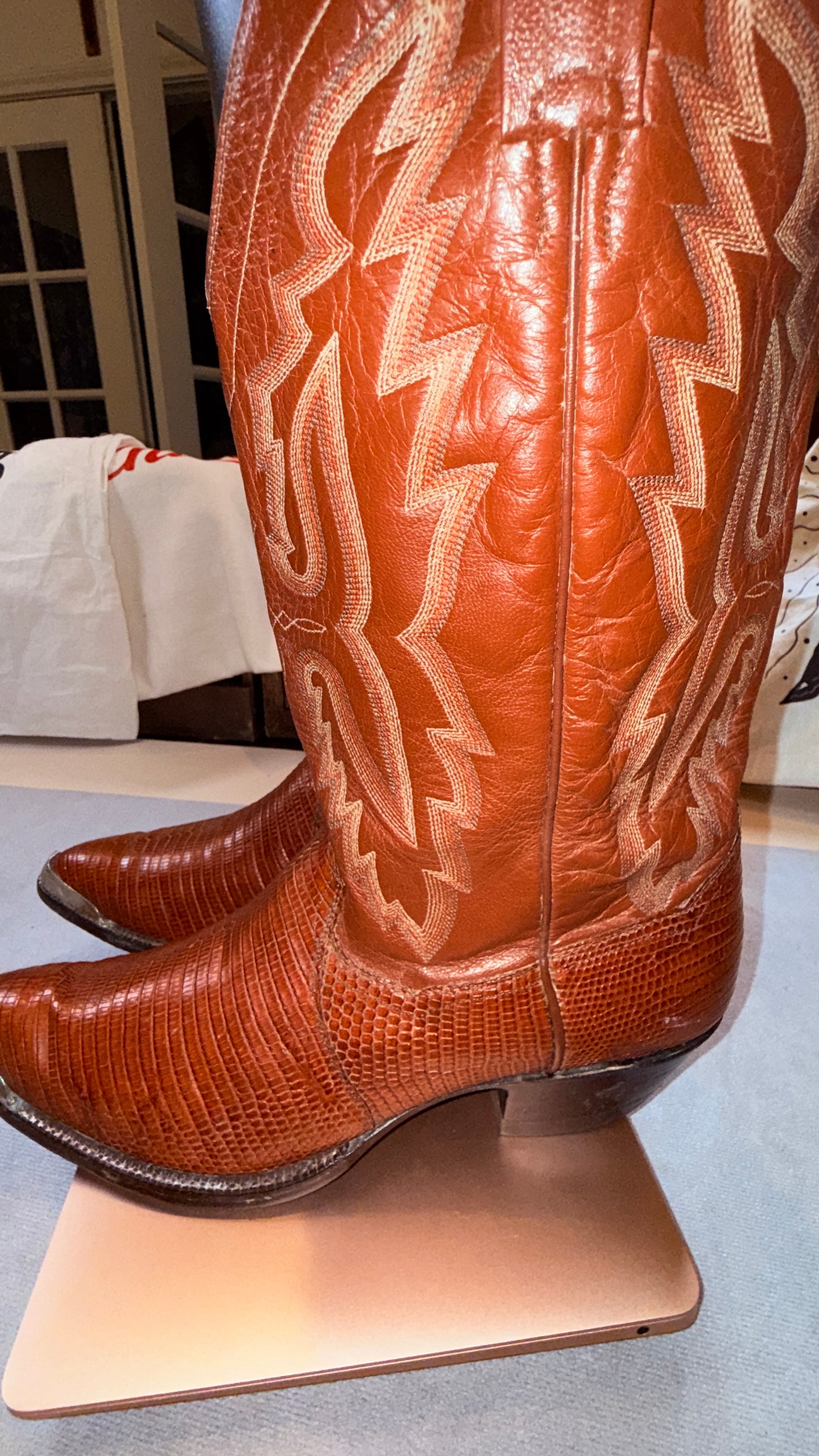 Vintage Panhandle Slim Lizard Boots-11.5