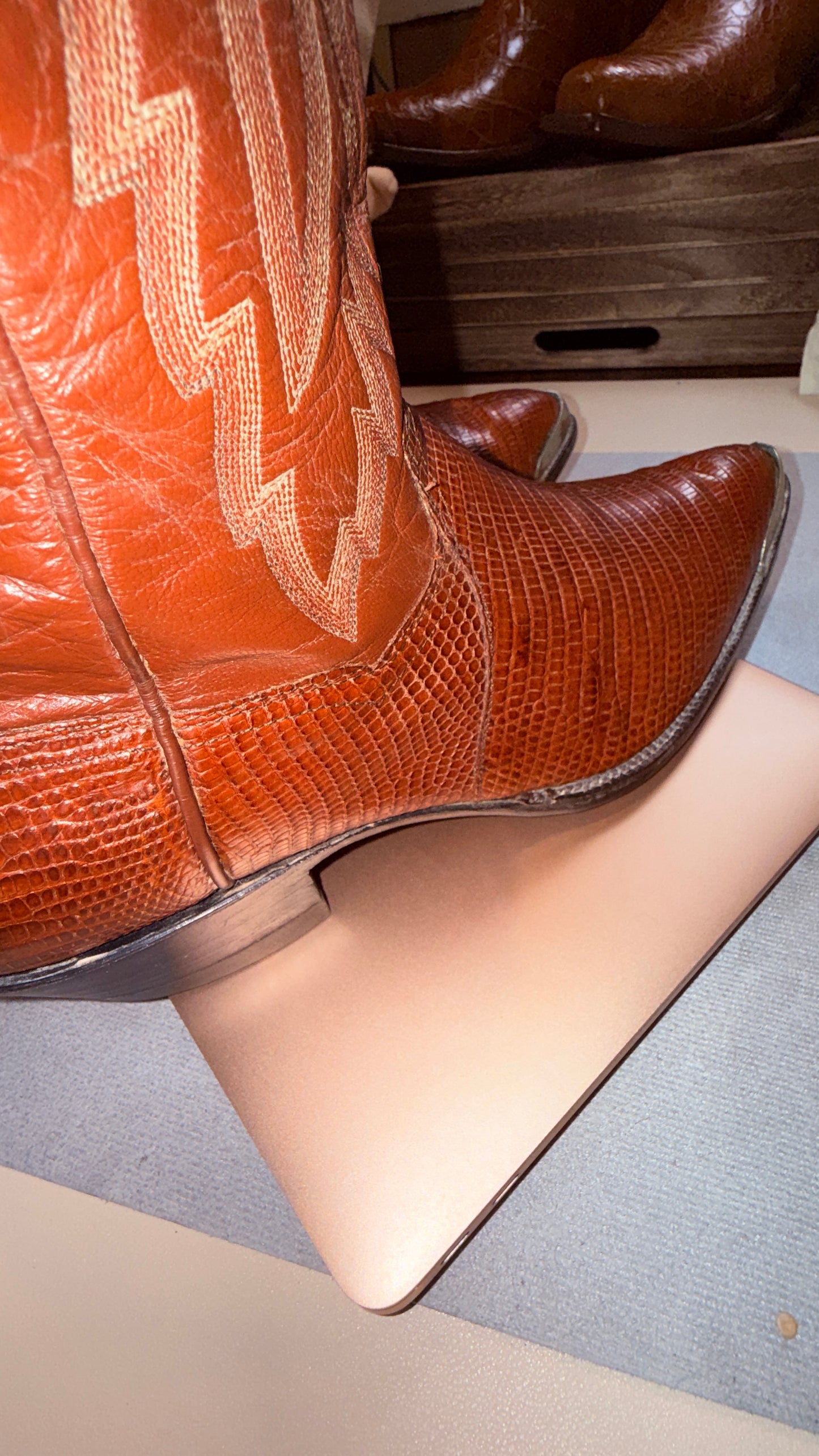 Vintage Panhandle Slim Lizard Boots-11.5