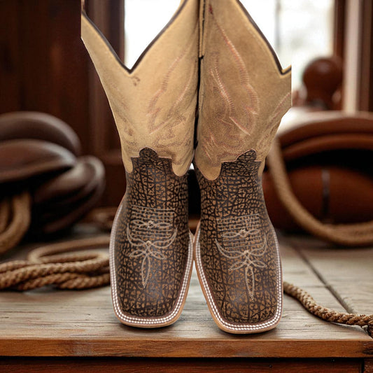 NEW-Handmade Hippo Boots-Anderson Bean-10.5E