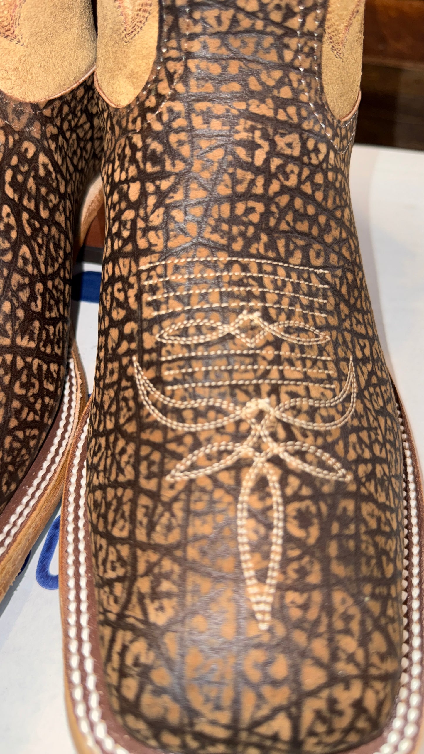 NEW-Handmade Hippo Boots-Anderson Bean-10.5E