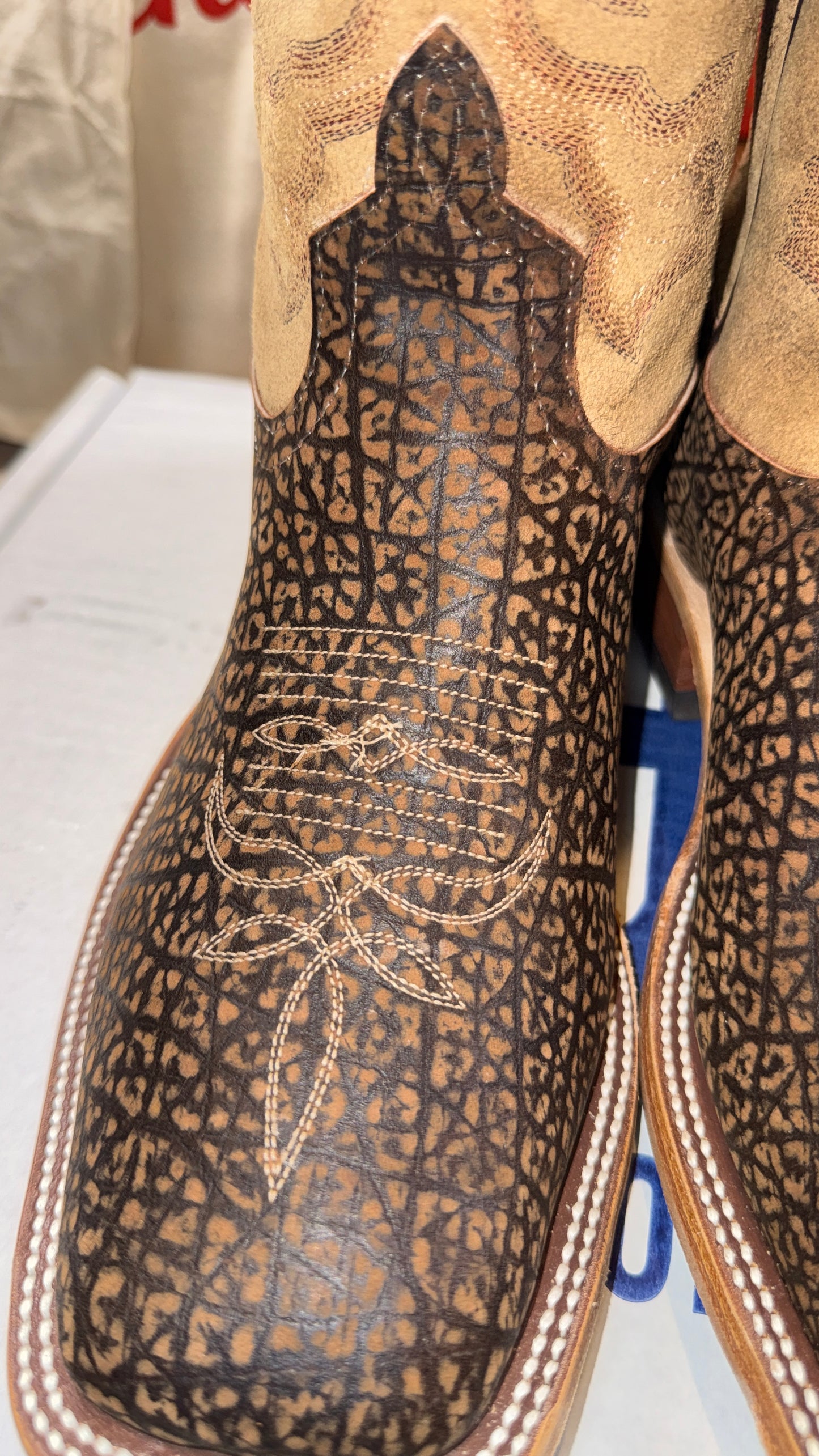 NEW-Handmade Hippo Boots-Anderson Bean-10.5E