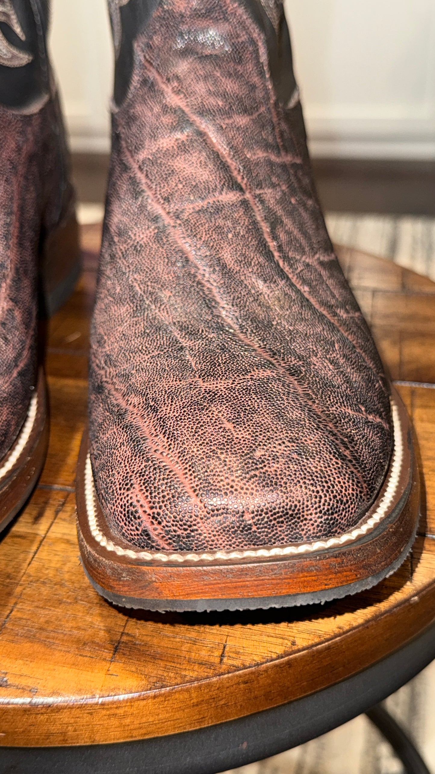 NEW-Handmade Elephant Boots - 10.5D