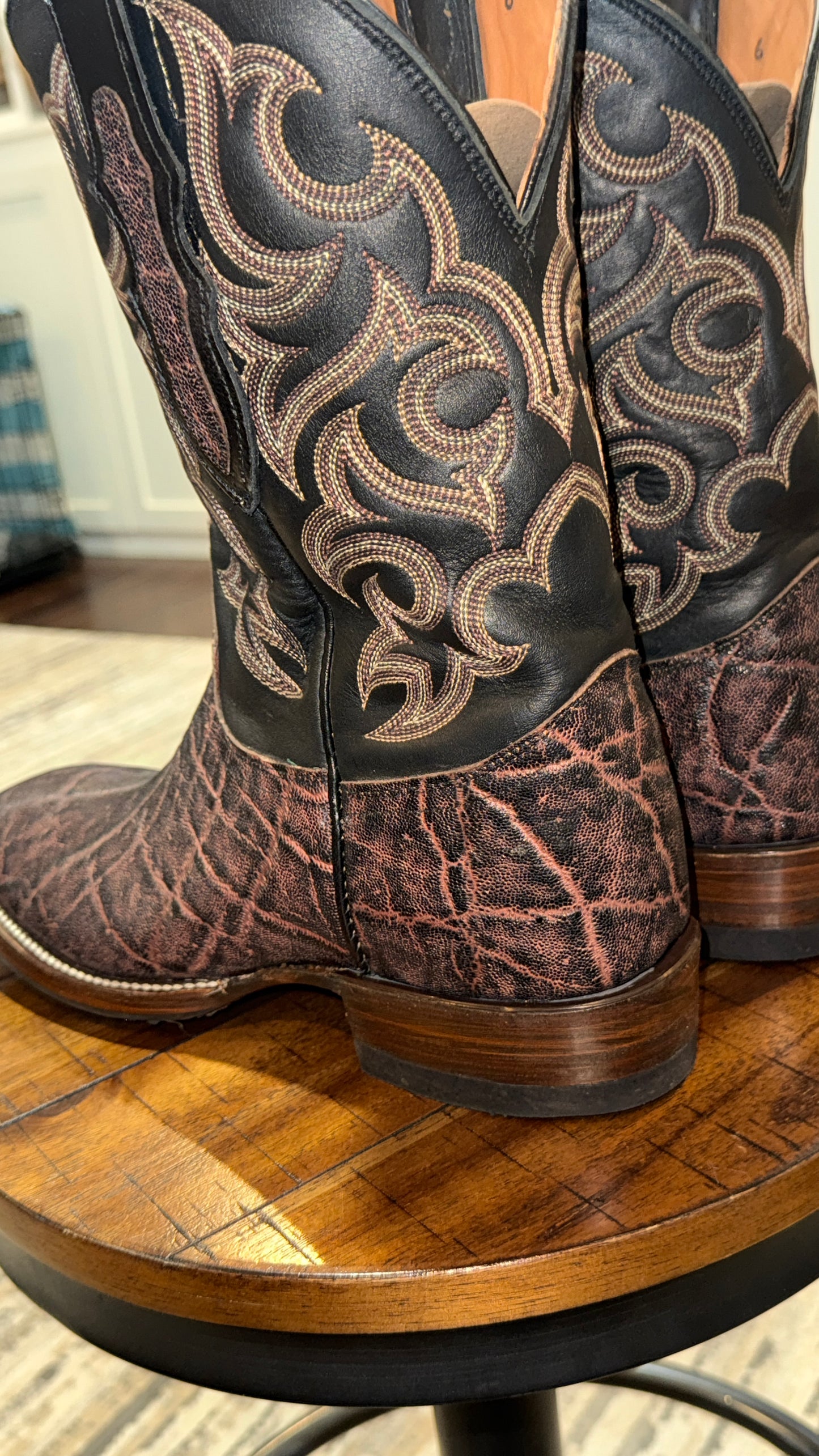 NEW-Handmade Elephant Boots - 10.5D