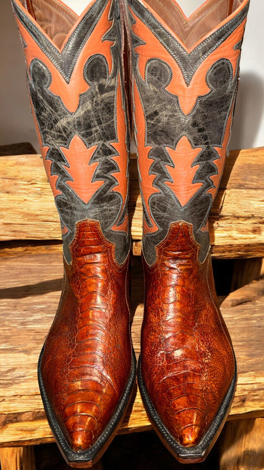 NEW-Handmade Ostrich Leg-11D