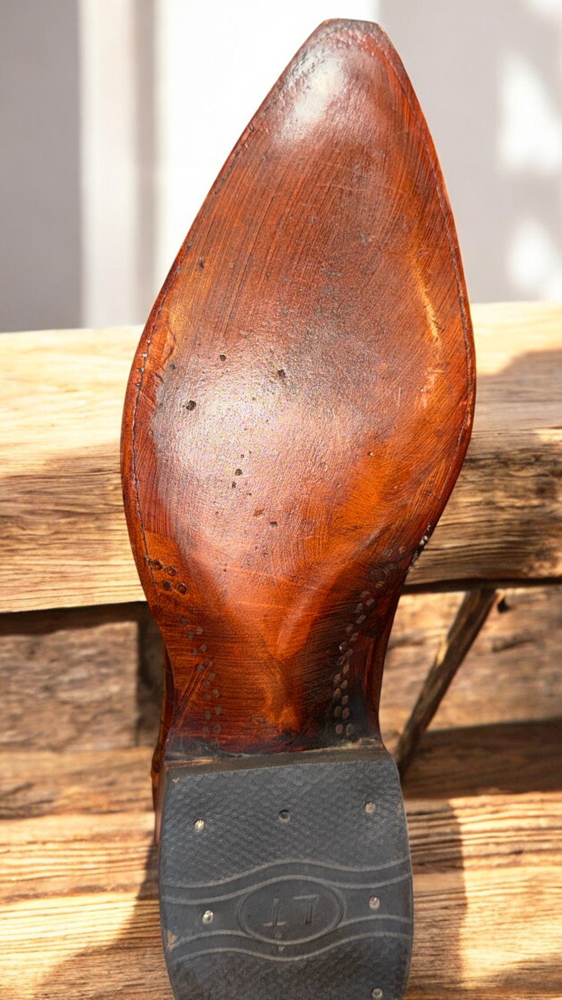 NEW-Handmade Ostrich Leg-11D