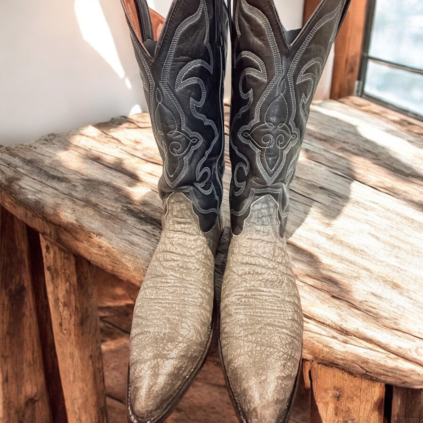 Vintage Nocona Cape Buffalo Boots
