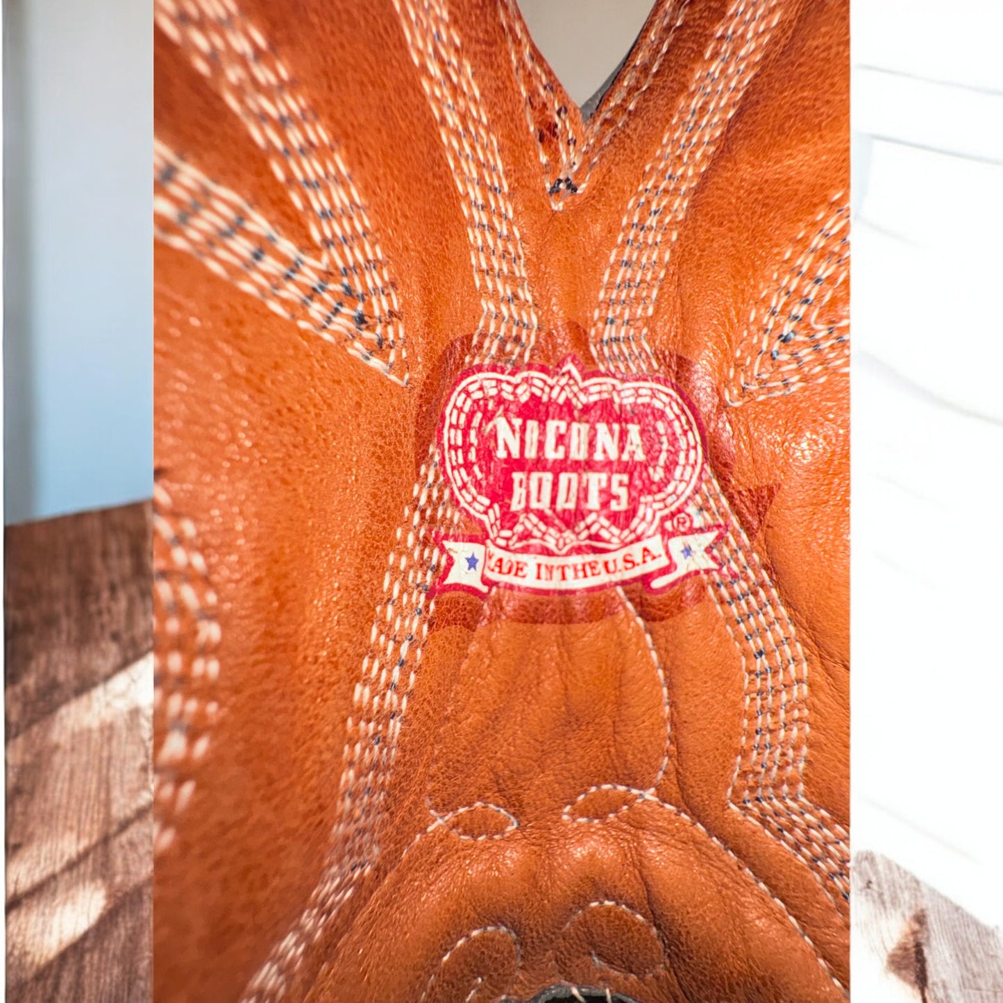 Vintage Nocona Cape Buffalo Boots