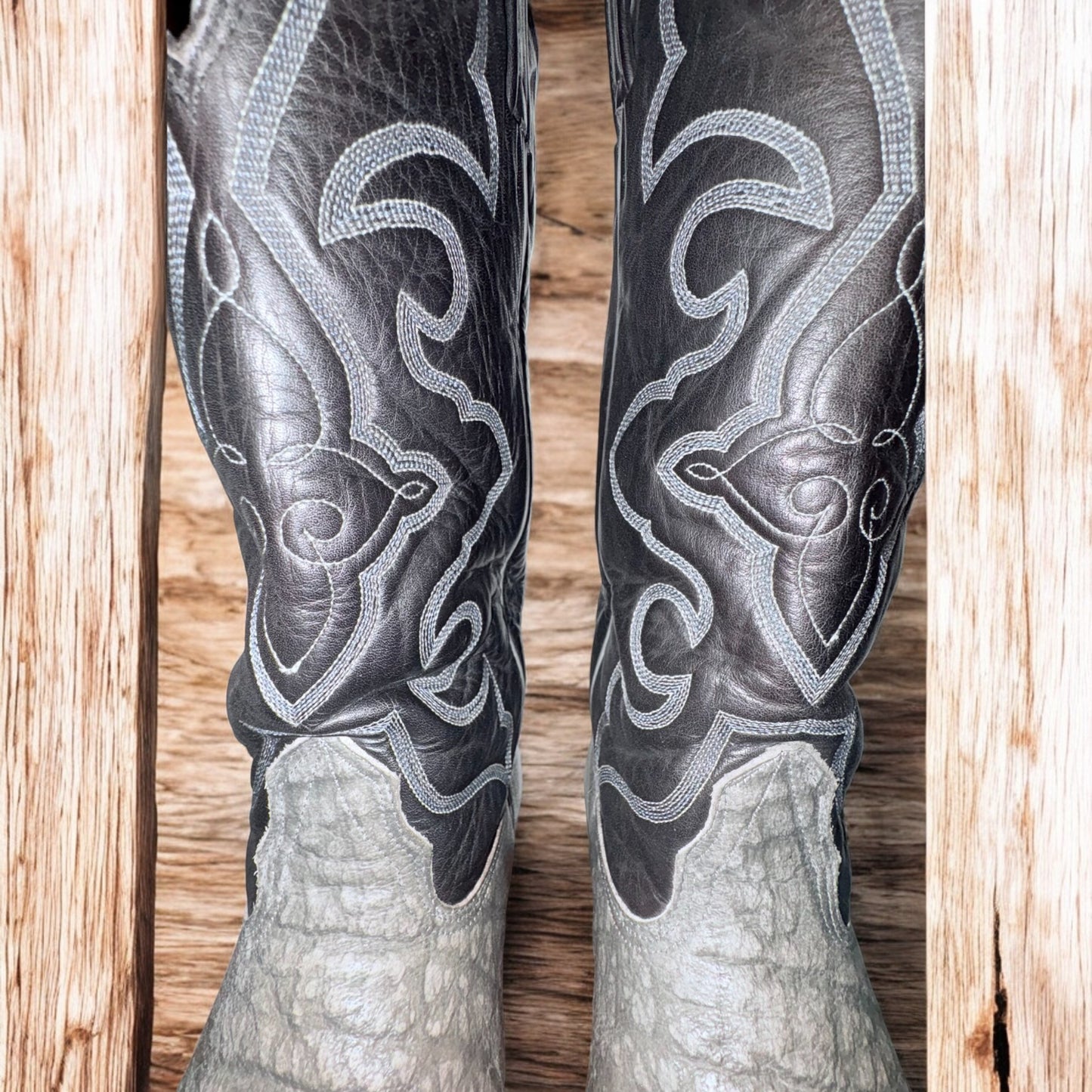 Vintage Nocona Cape Buffalo Boots