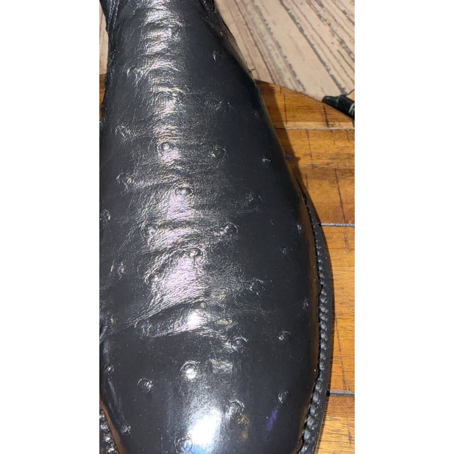 Lucchese Handmade Classics Full Quill Ostrich -11D