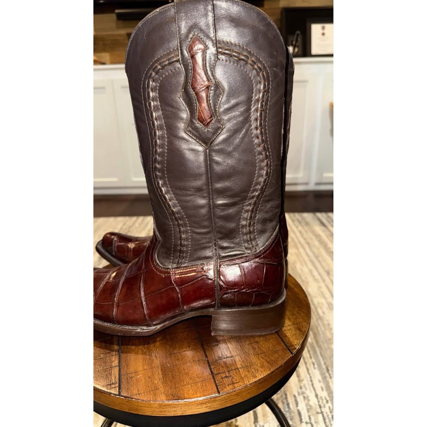Alligator Boots-Big Scales-10.5D
