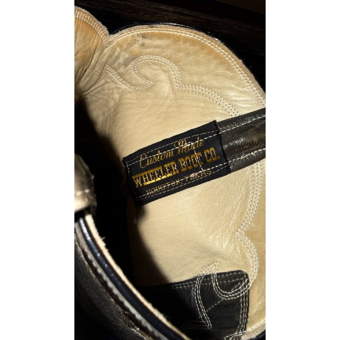 American Alligator Boots - Custom Made - Wheeler - 11.5