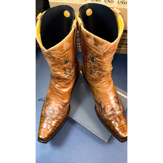 Old Gringo Handmade Boots - Inlay with Gator - 13D