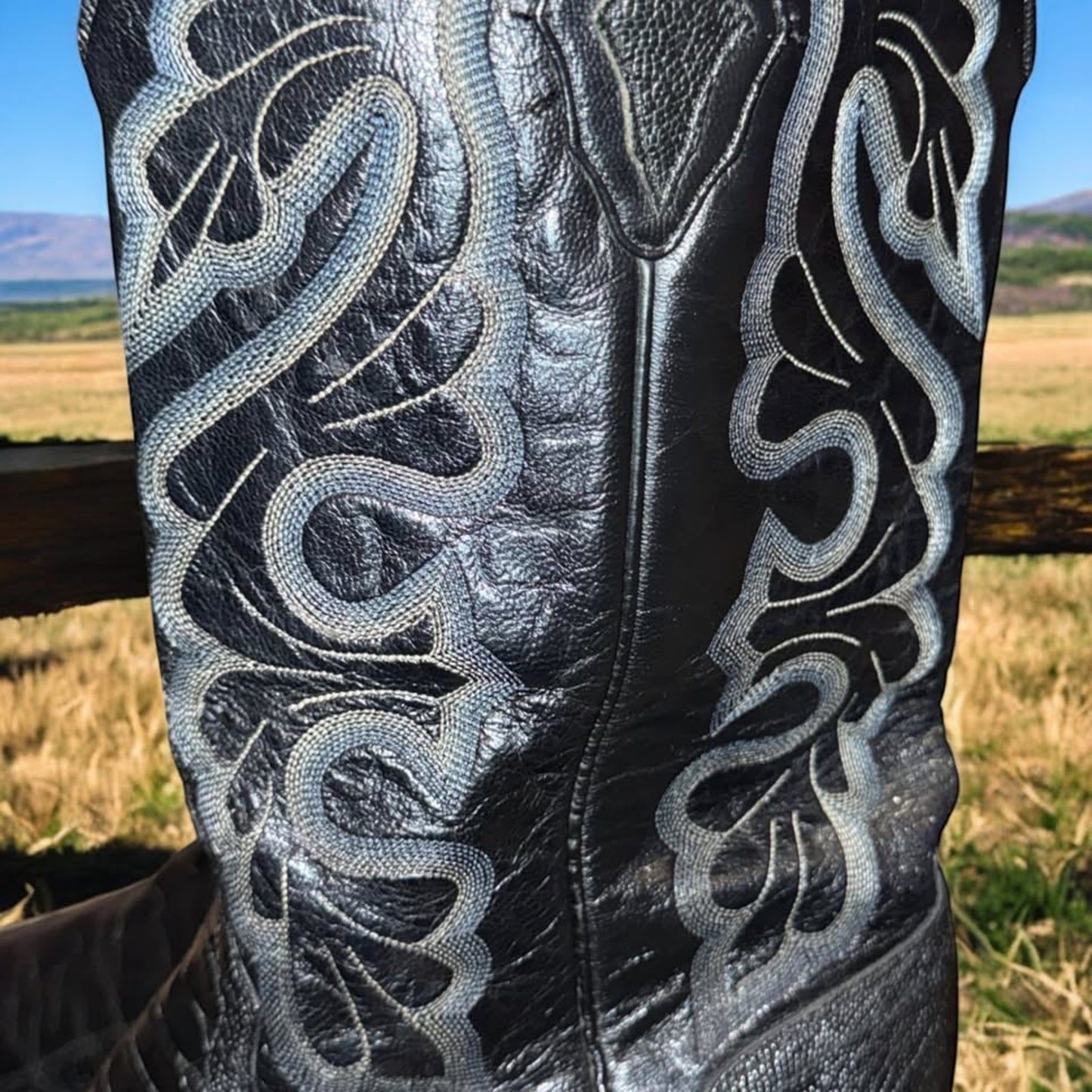 Ostrich Leg Boots-El Dorado-12D