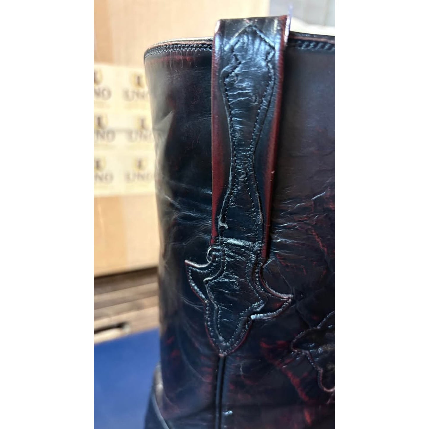 Lucchese Handmade Classics - Exotic Ostrich - 13D - fits like a 12D.