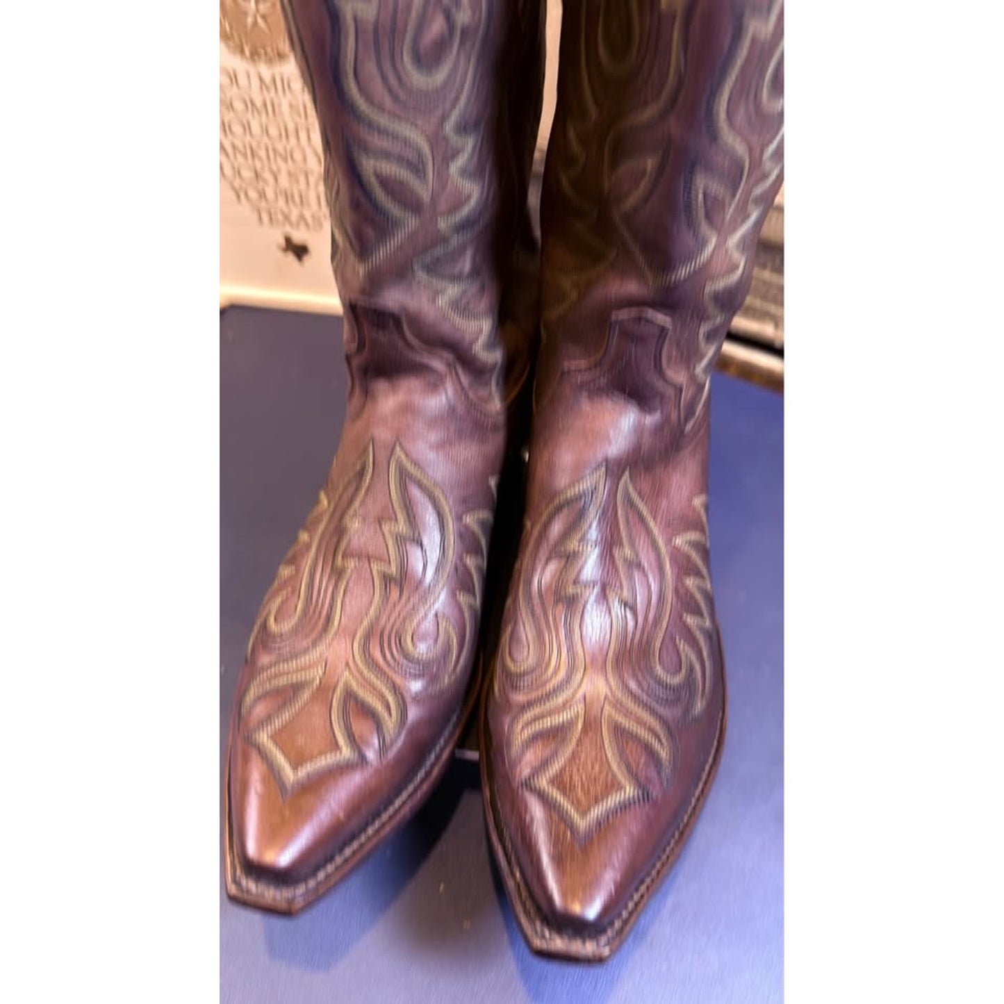 Lucchese Handmade Leather Boots – Size 11.5 🤠