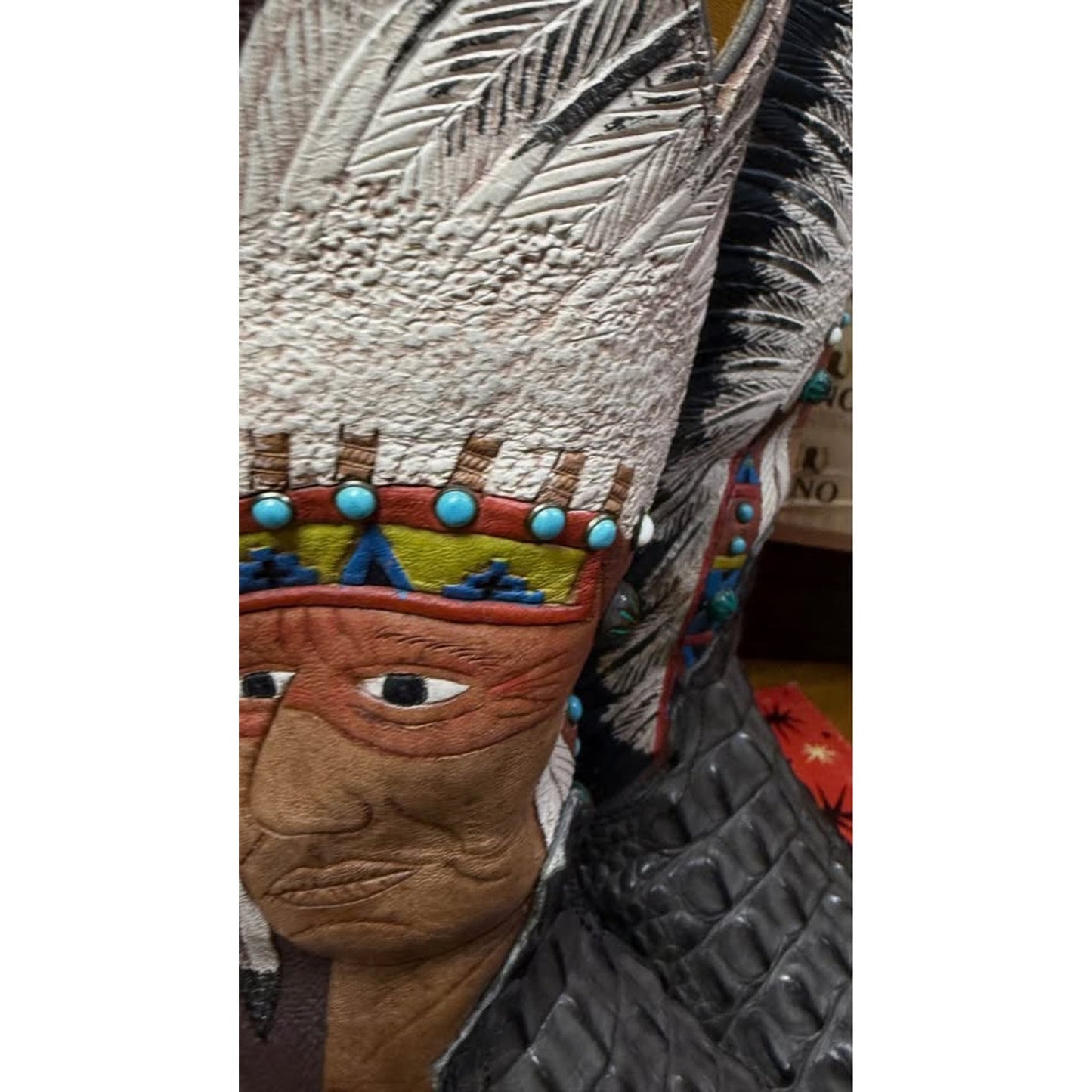 🐊VACCARI HANDMADE CAIMAN HORNBACK “BIG CHIEF” BOOTS — SIZE 11 D