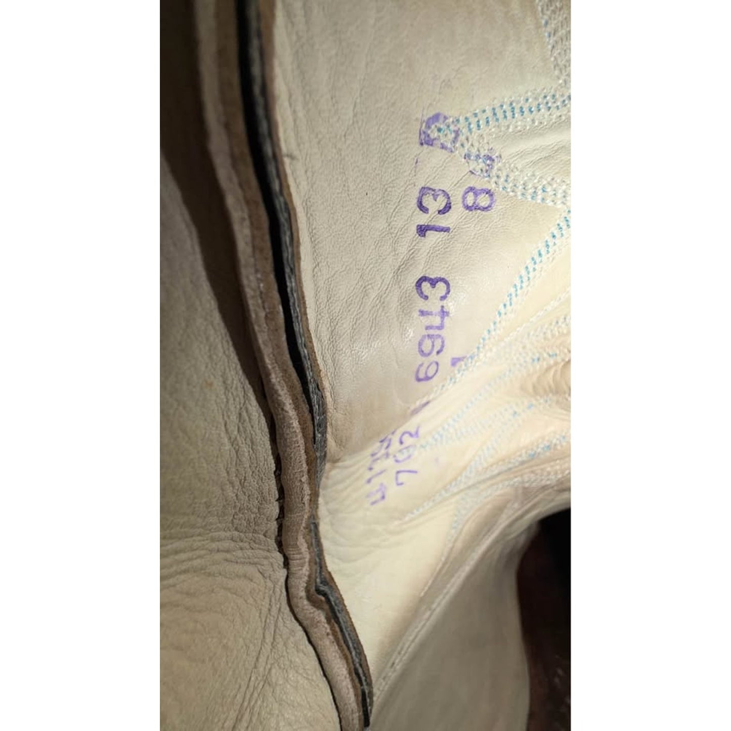 🦬 DAN POST GENUINE AMERICAN BISON LEATHER WESTERN BOOTS — SIZE 13D