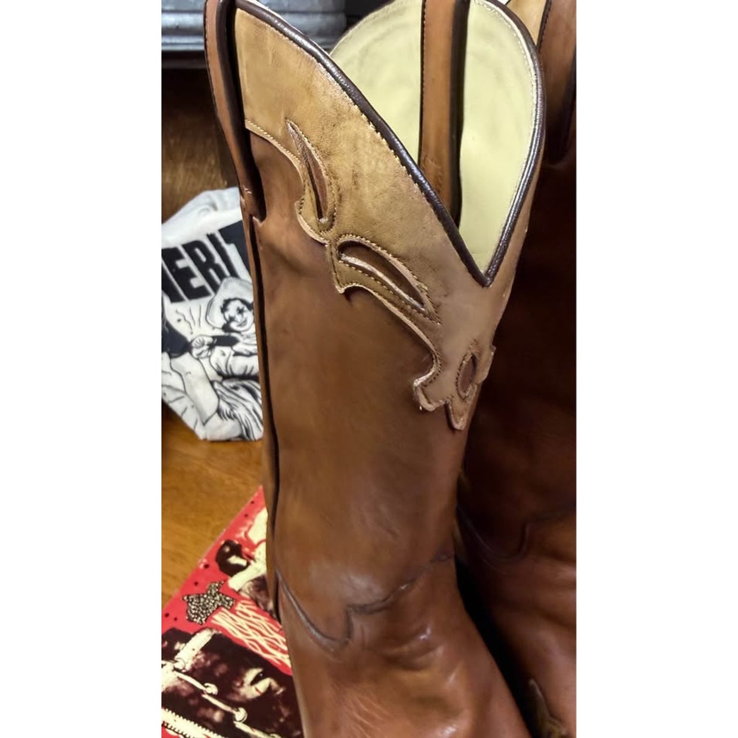 🇪🇸 TONY MORA HANDCRAFTED WESTERN BOOTS — SIZE 11.5D